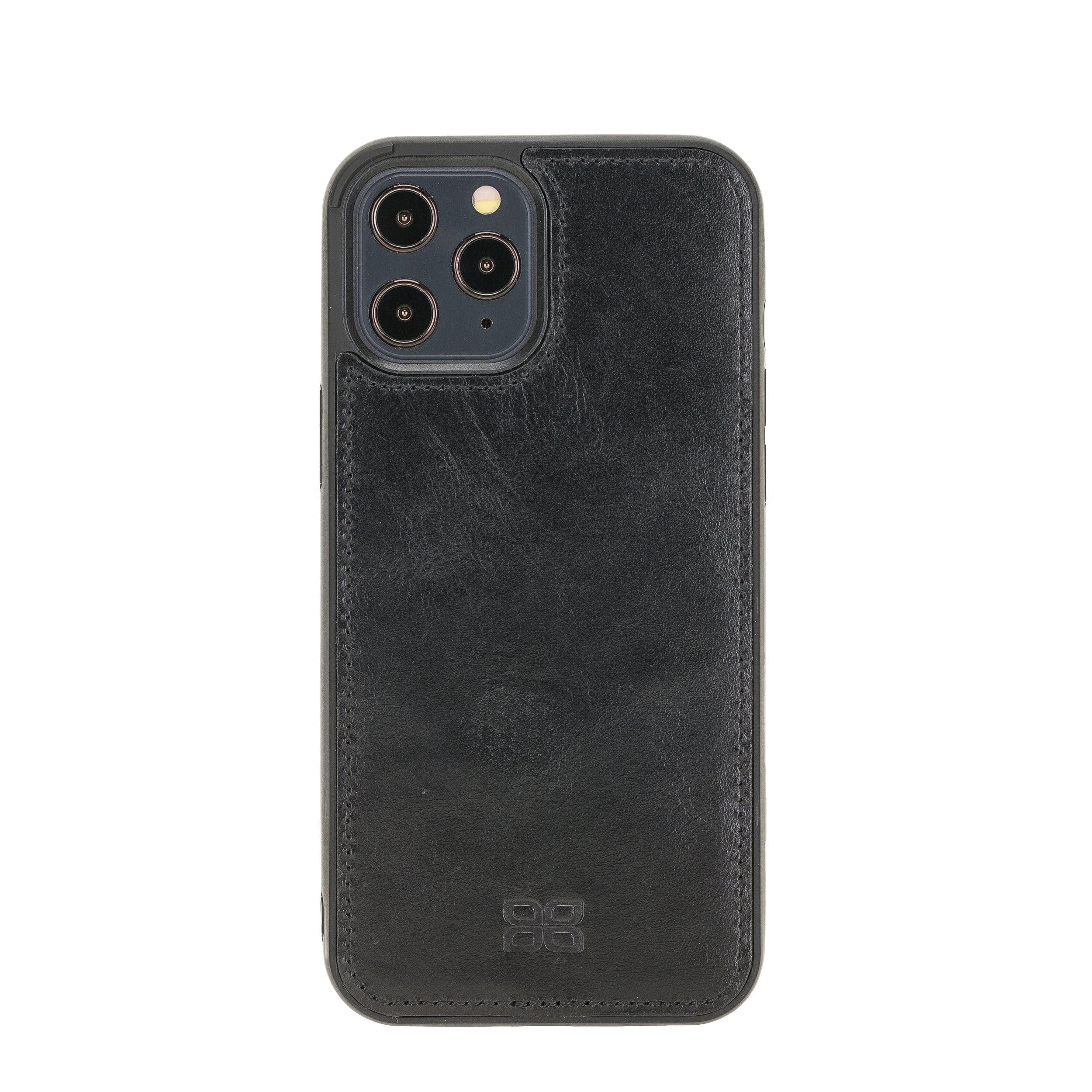 Magic iPhone 12 Mini Genuine Leather Detachable Wallet Case