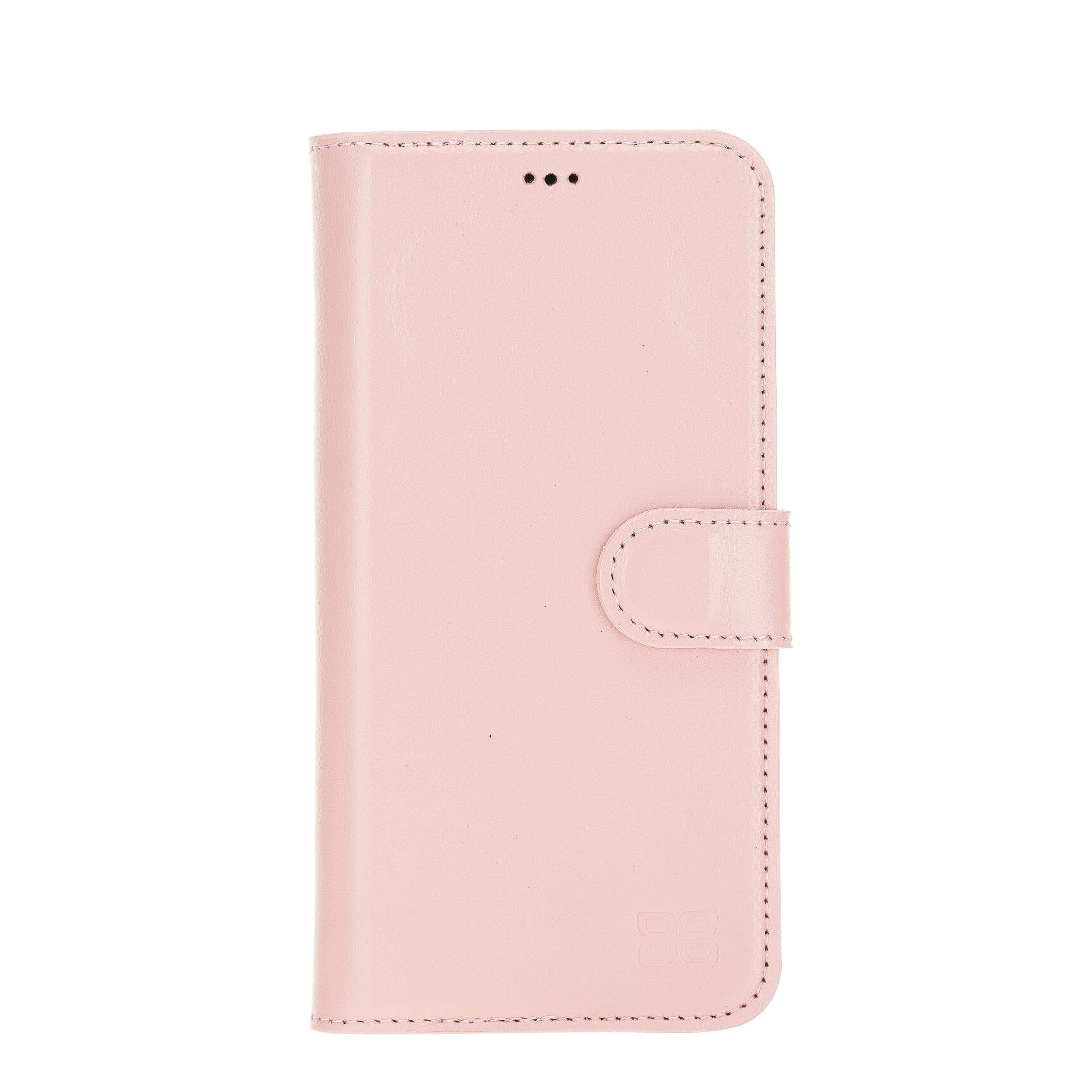 Magic iPhone 12 Mini Genuine Leather Detachable Wallet Case