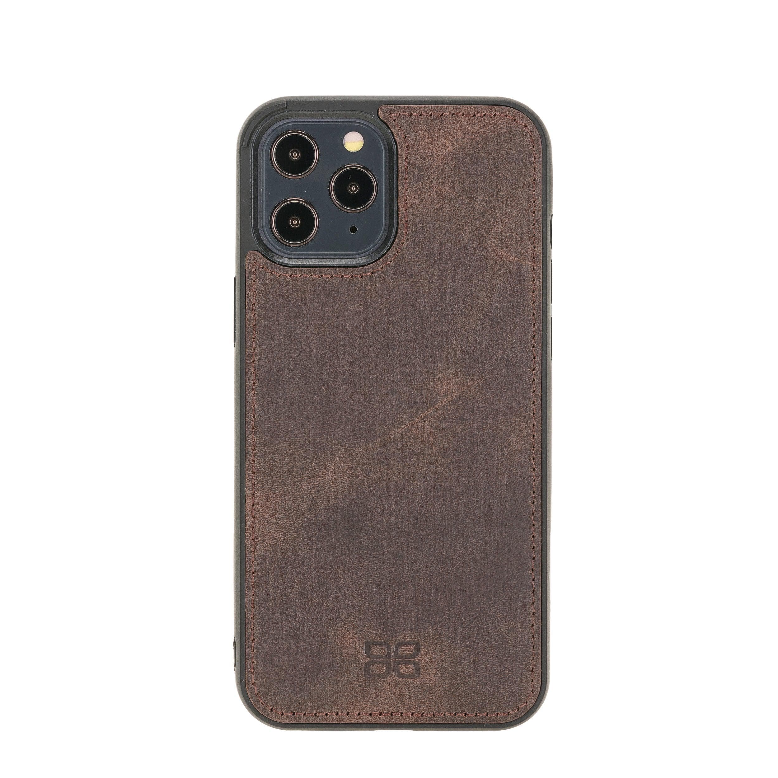 Magic iPhone 12 Pro Max Hakiki Deri Çıkarılabilir Cüzdan Kılıf