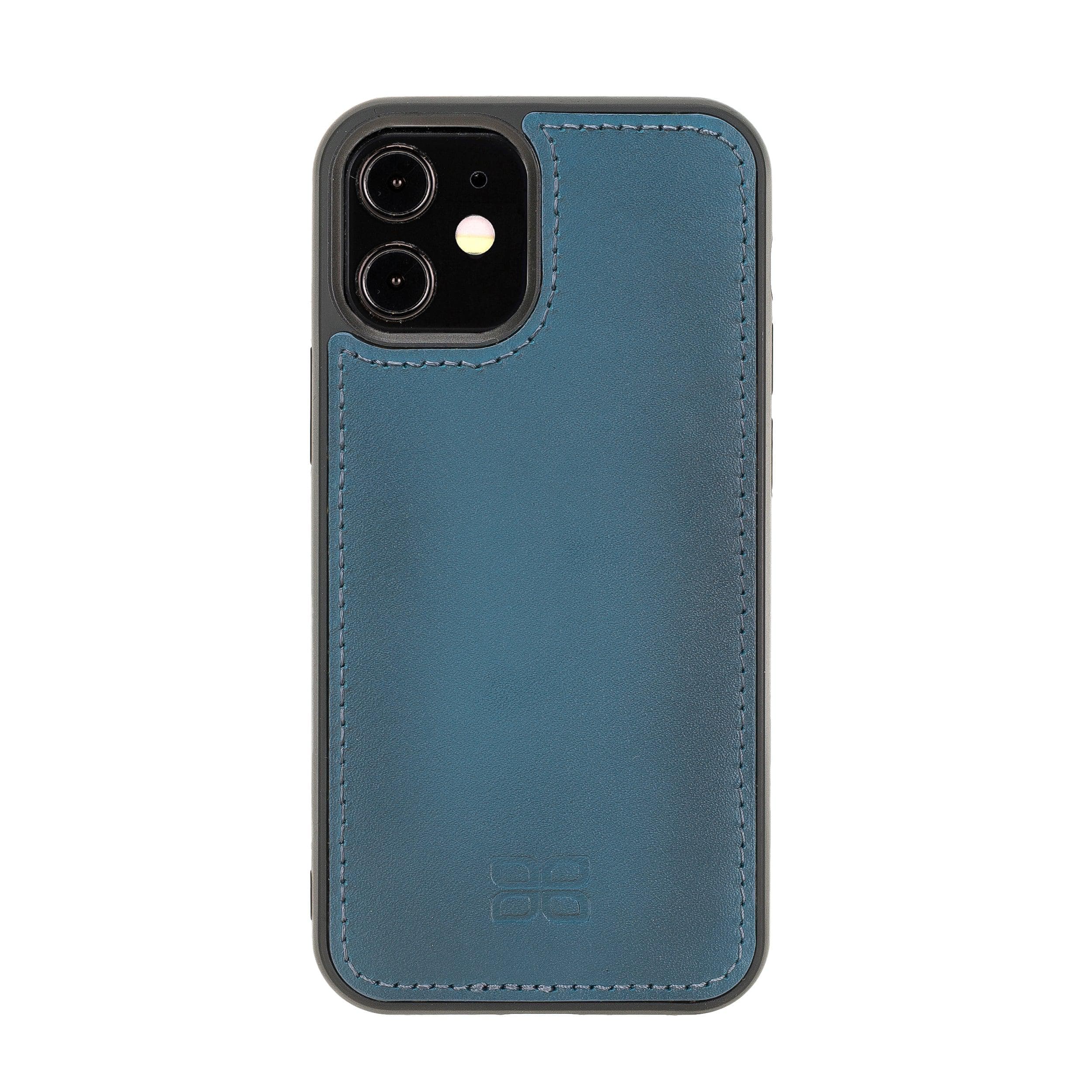 Magic iPhone 12 / 12 Pro Genuine Leather Detachable Wallet Case