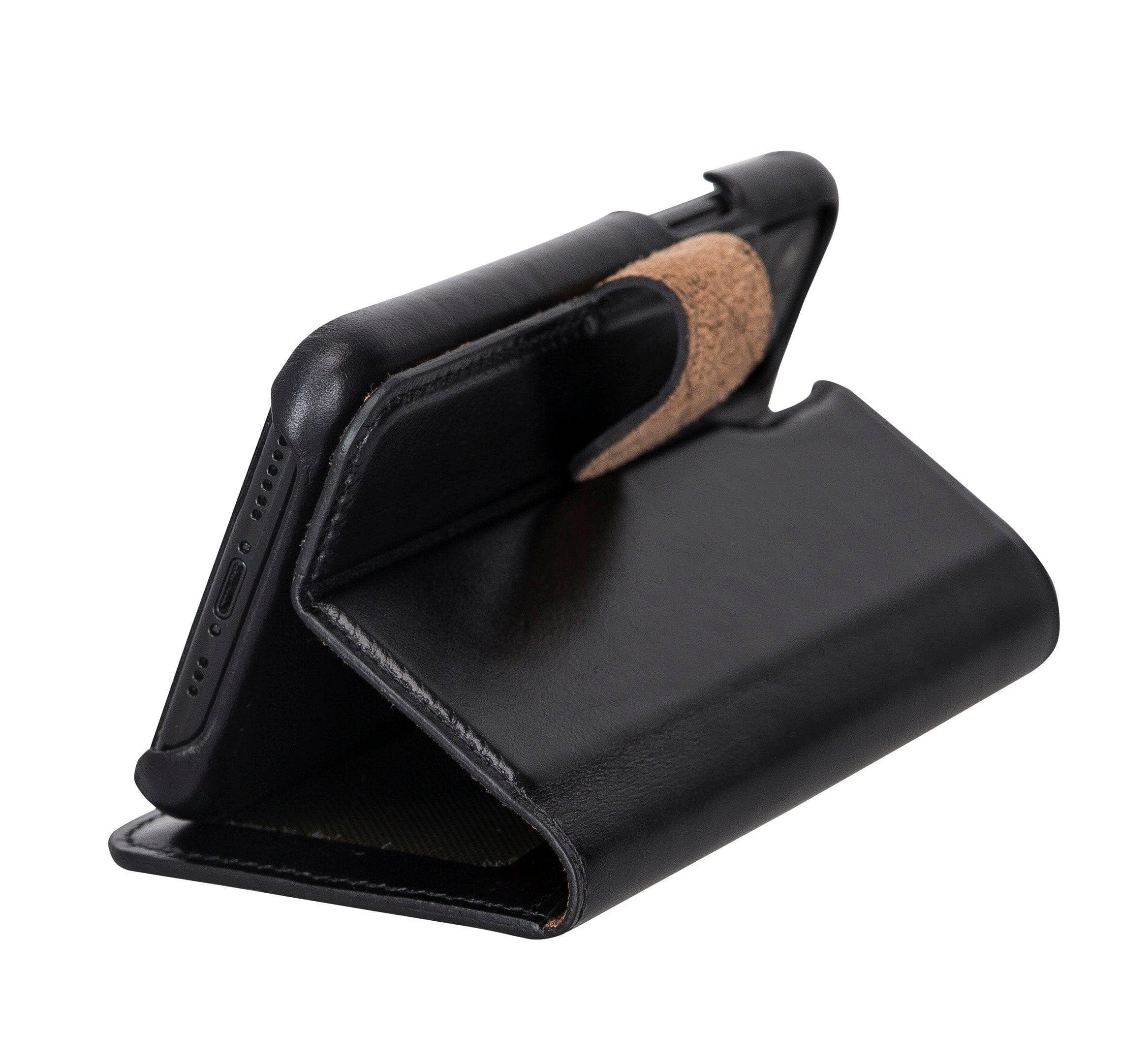 F360 Magic Genuine Leather iPhone 11 Pro Max Detachable Wallet Case