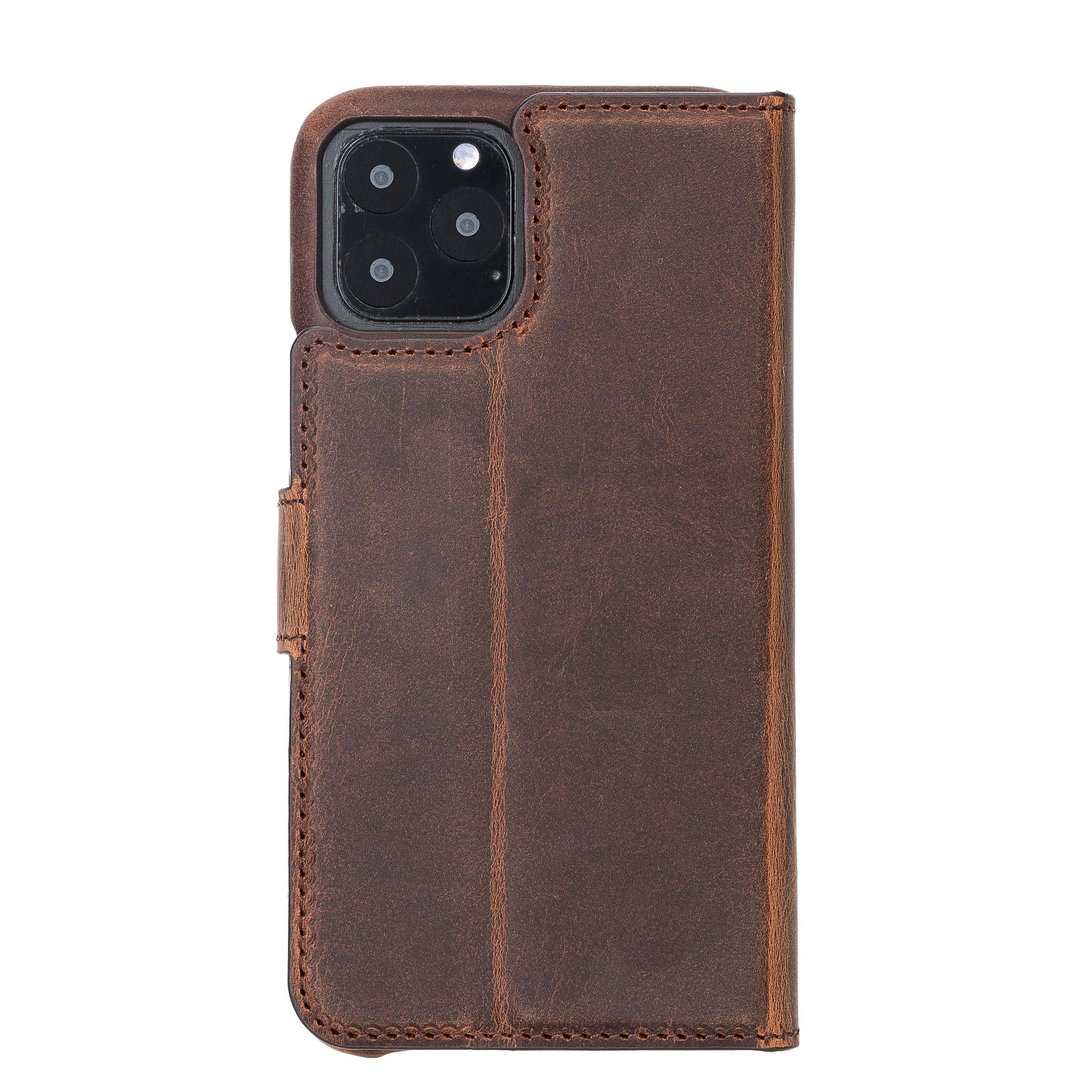 F360 Magic Genuine Leather iPhone 11 Pro Max Detachable Wallet Case