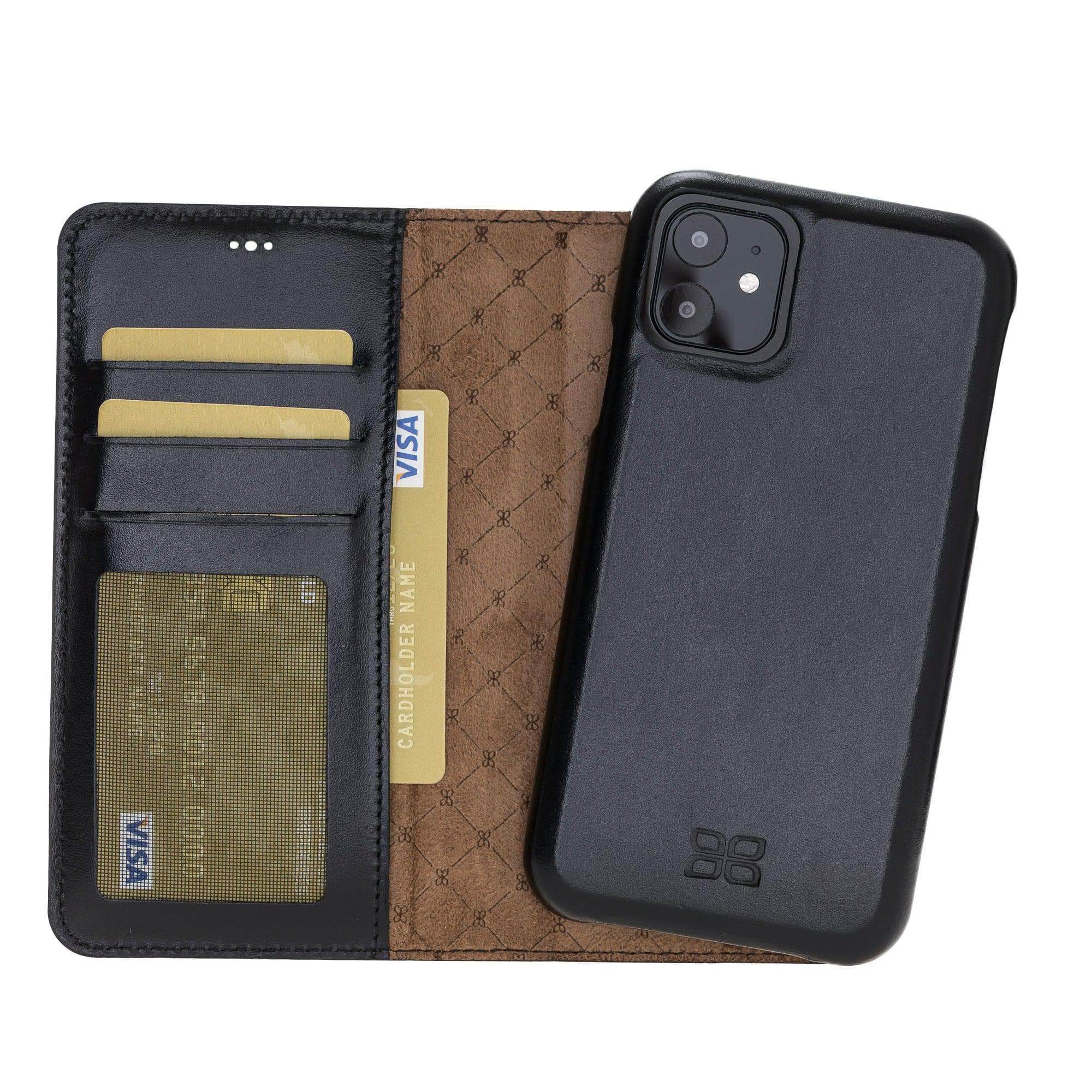 F360 Magic Genuine Leather iPhone 11 Pro Detachable Wallet Case