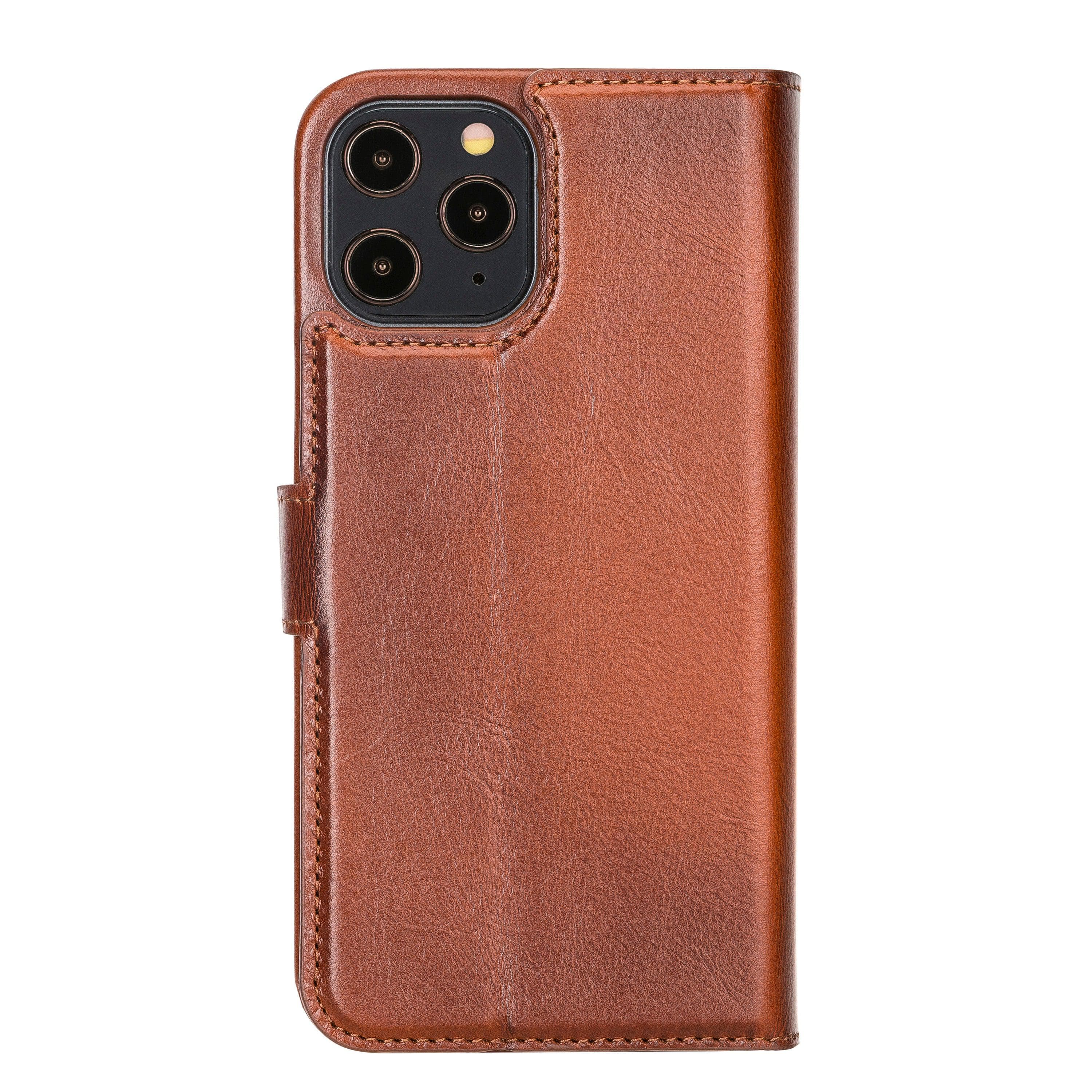 F360 Magic Genuine Leather iPhone 12 Pro / iPhone 12 Detachable Wallet Case