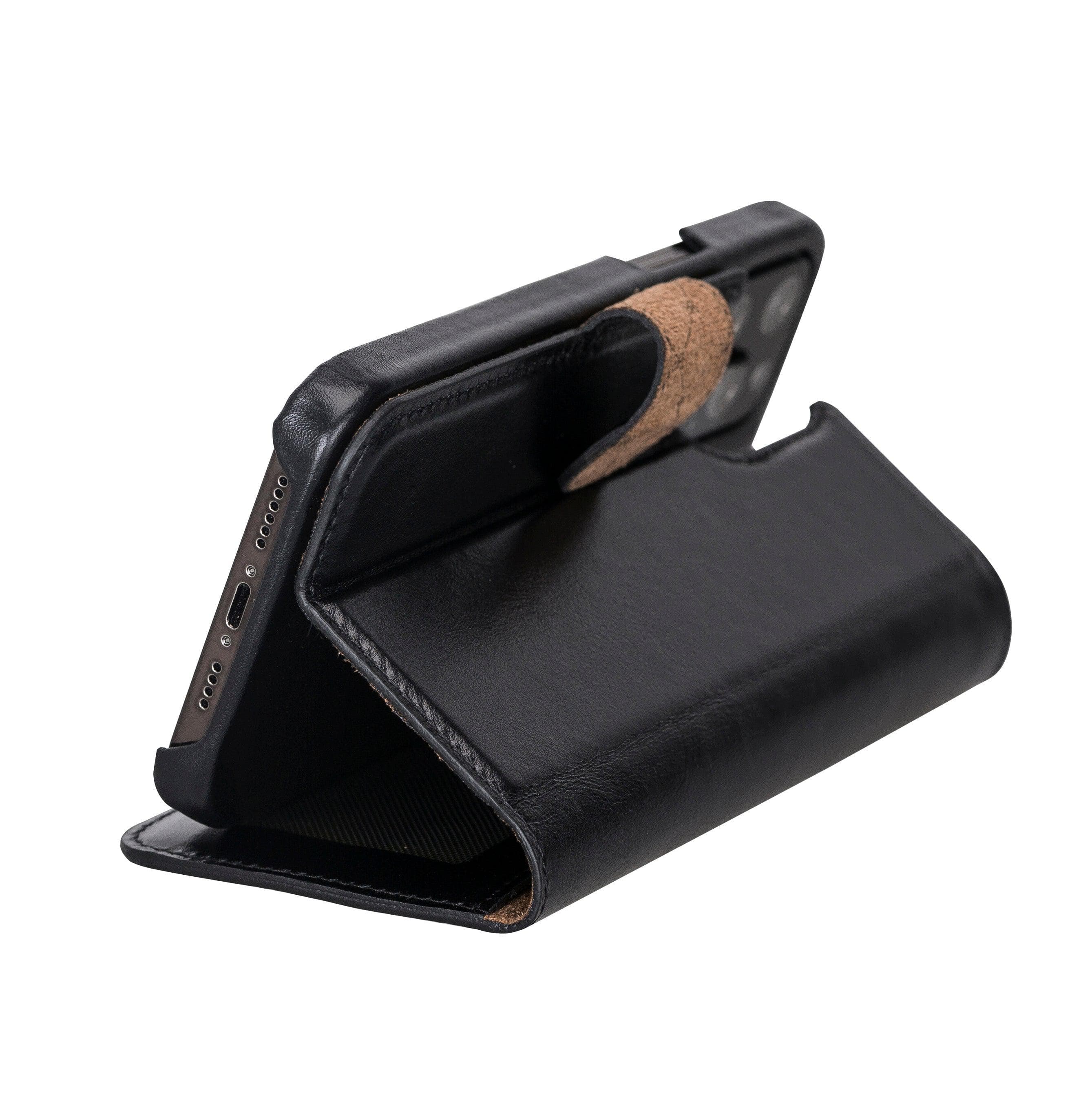 F360 Magic Genuine Leather iPhone 12 Mini Detachable Wallet Case