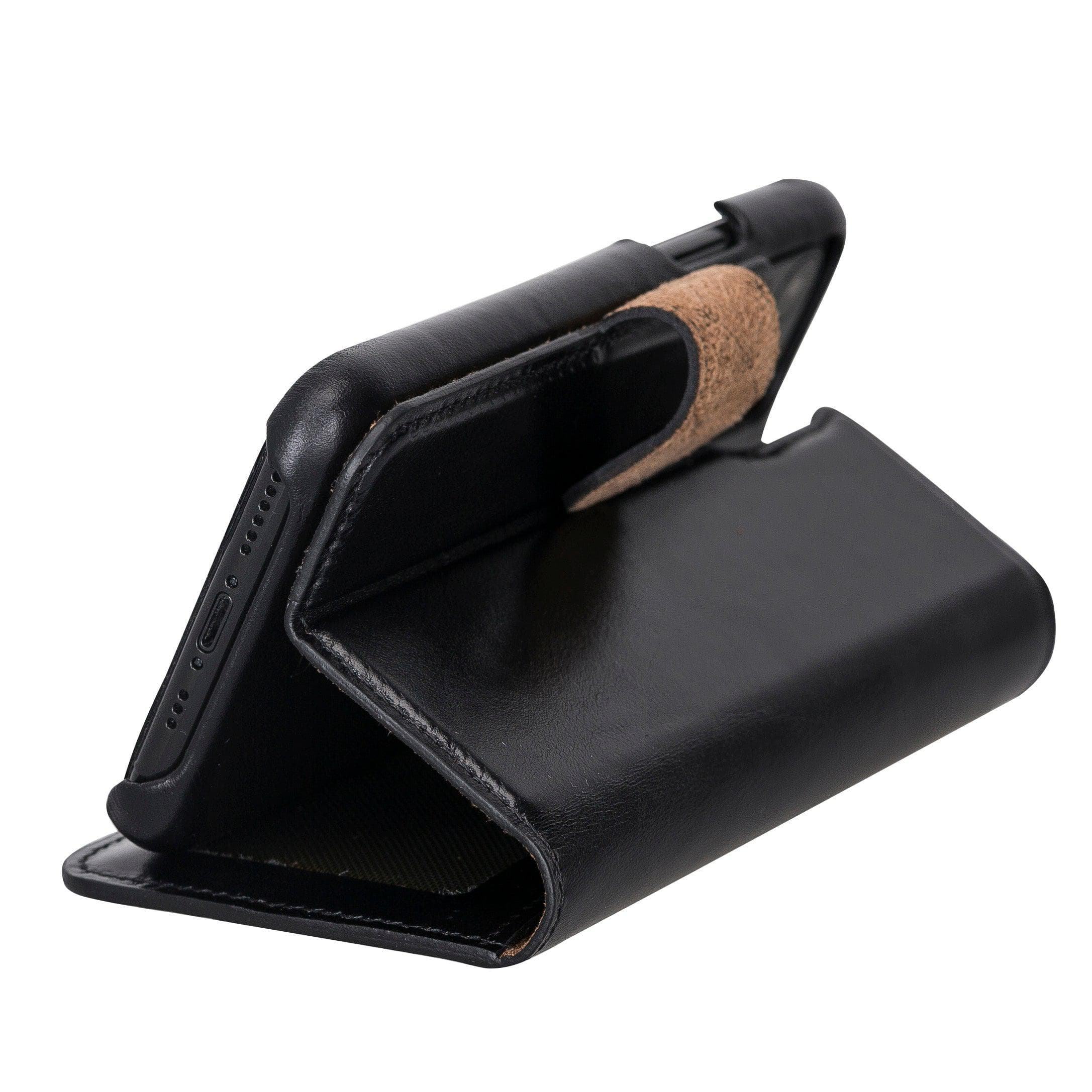 F360 Magic Genuine Leather iPhone 12 Pro / iPhone 12 Detachable Wallet Case