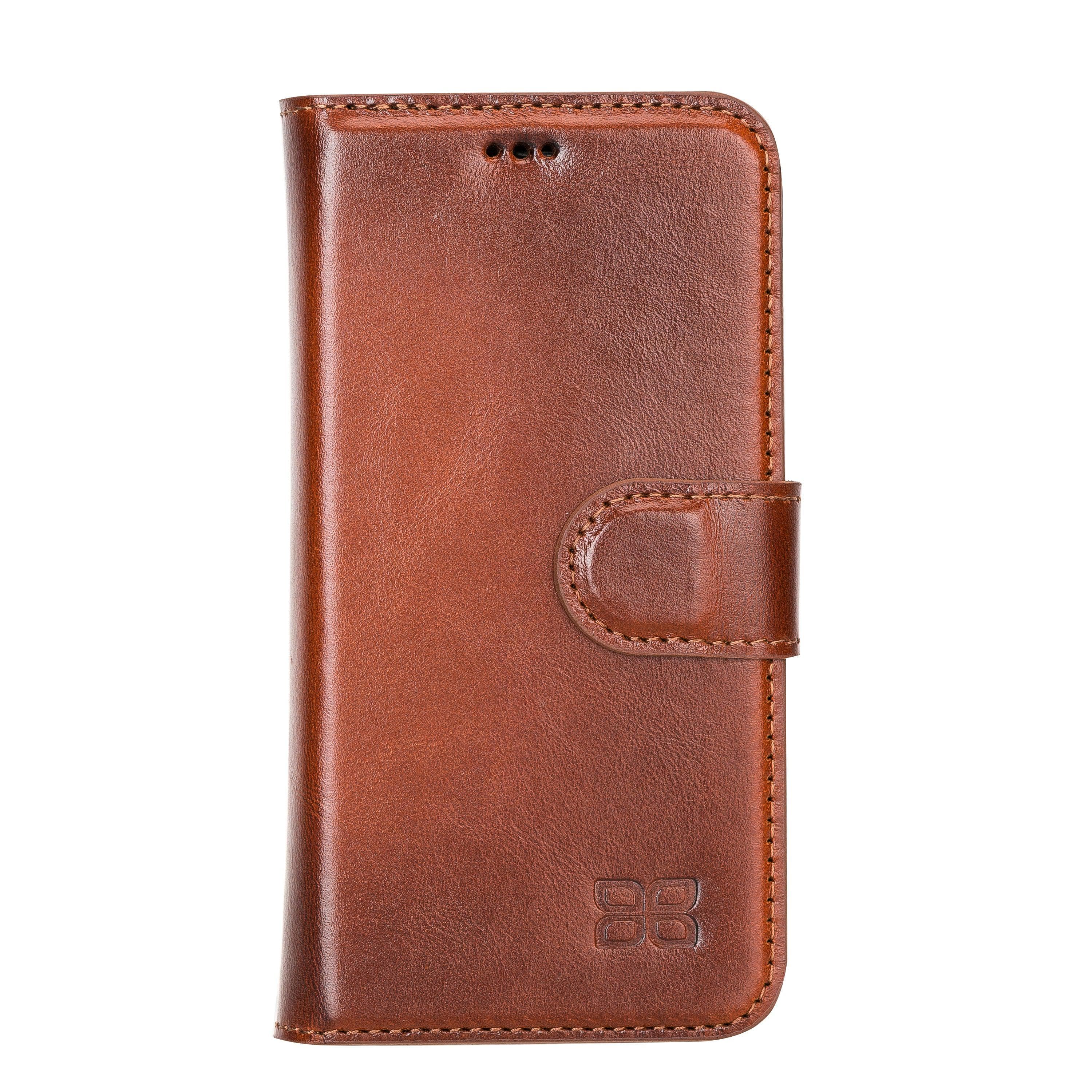 F360 Magic Genuine Leather iPhone 12 Mini Detachable Wallet Case