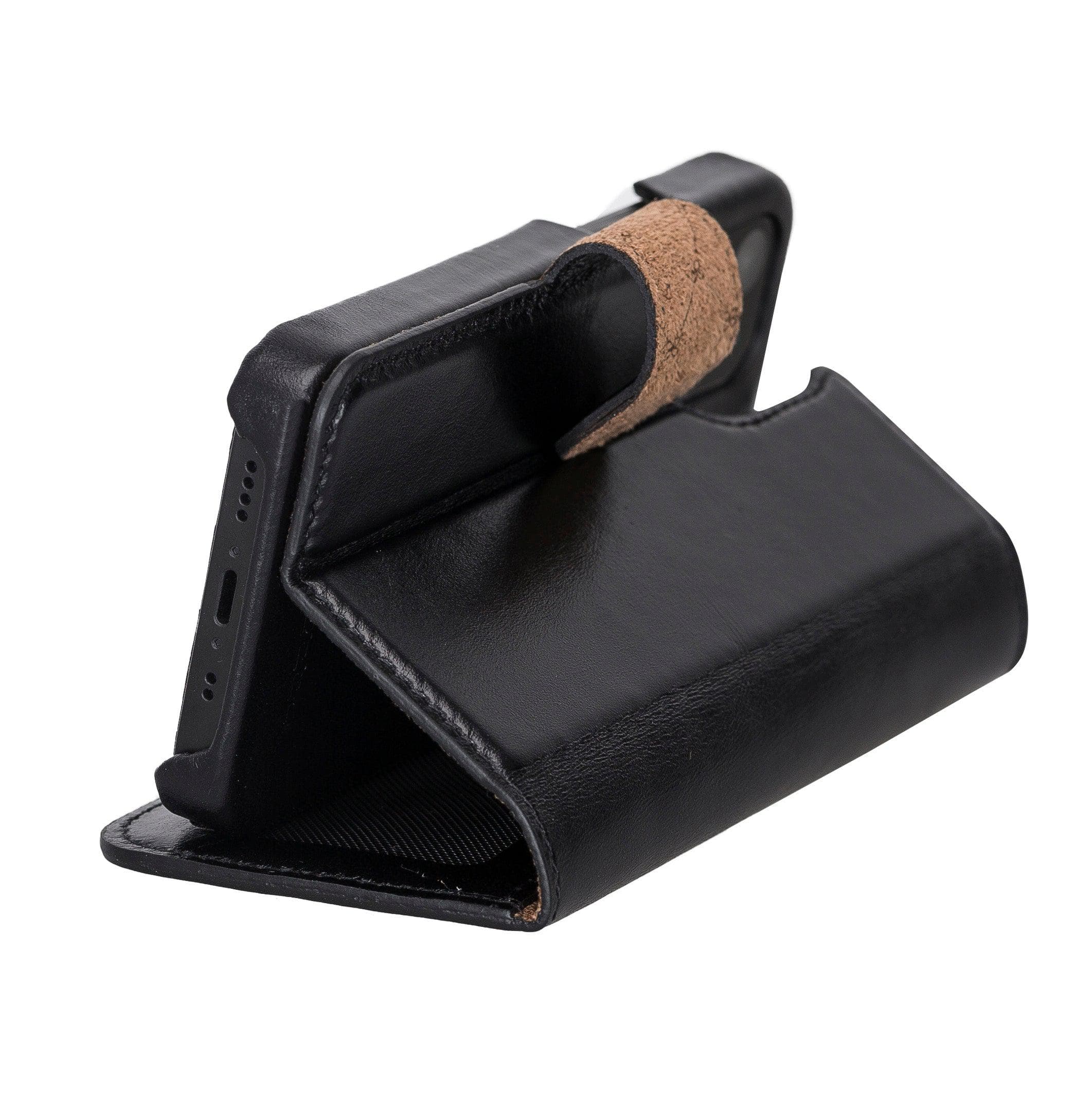 F360 Magic Genuine Leather iPhone 12 Pro / iPhone 12 Detachable Wallet Case