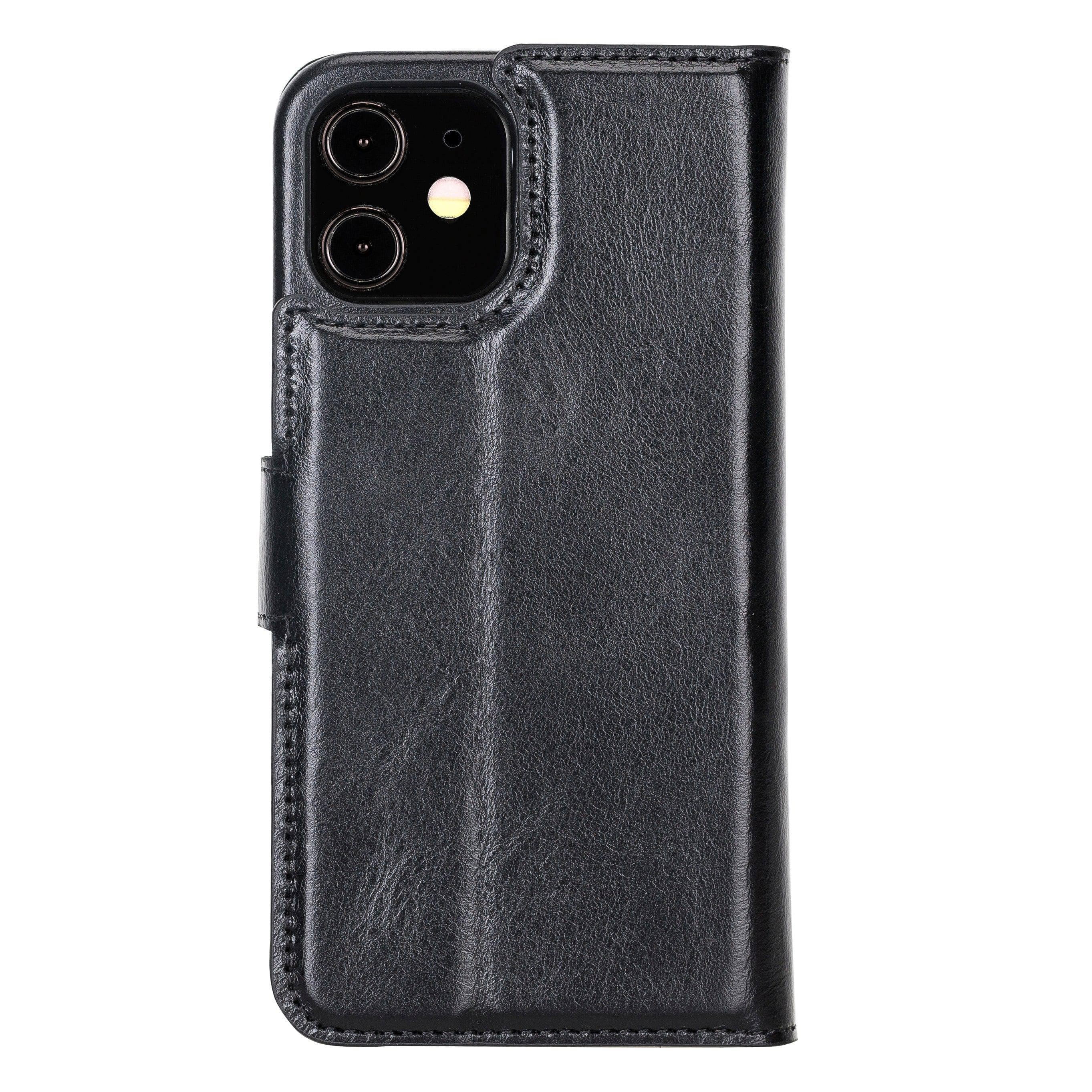 F360 Magic Genuine Leather iPhone 12 Mini Detachable Wallet Case