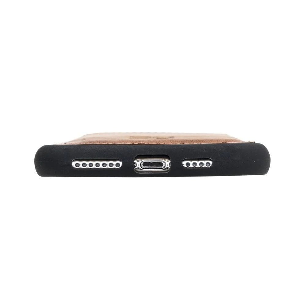 Flex Cover Genuine Leather iPhone 11 Pro Case with Card Holder