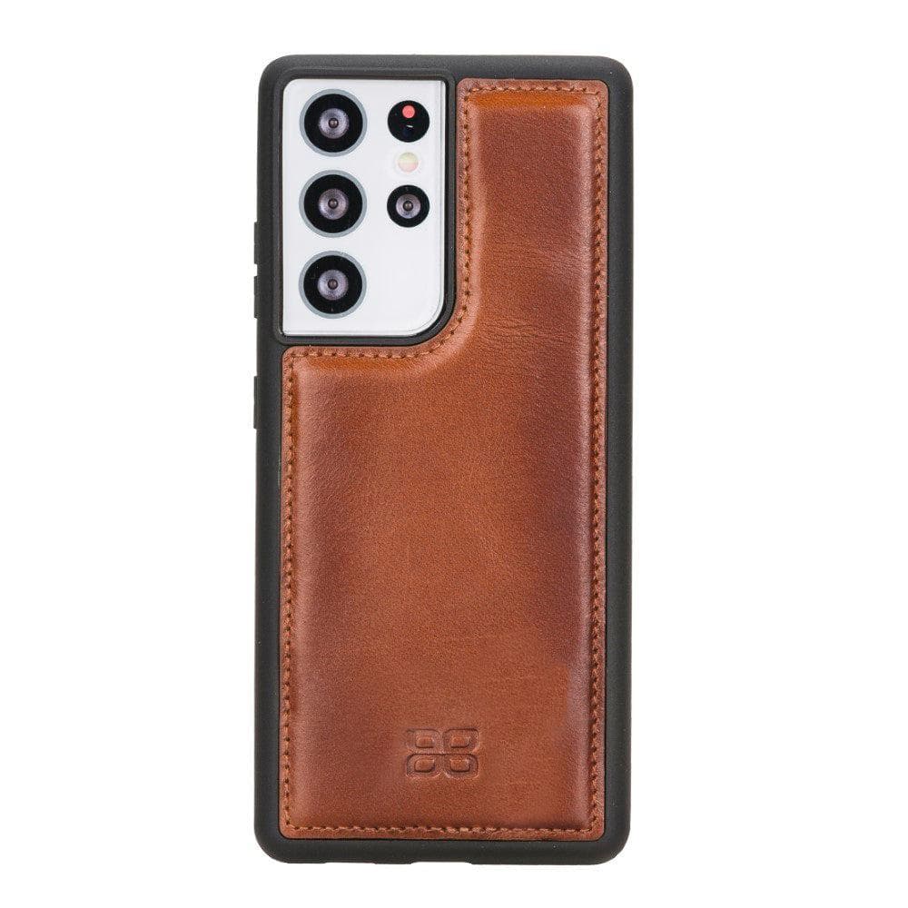 Flex Cover Genuine Leather Samsung Galaxy S21 Ultra Case
