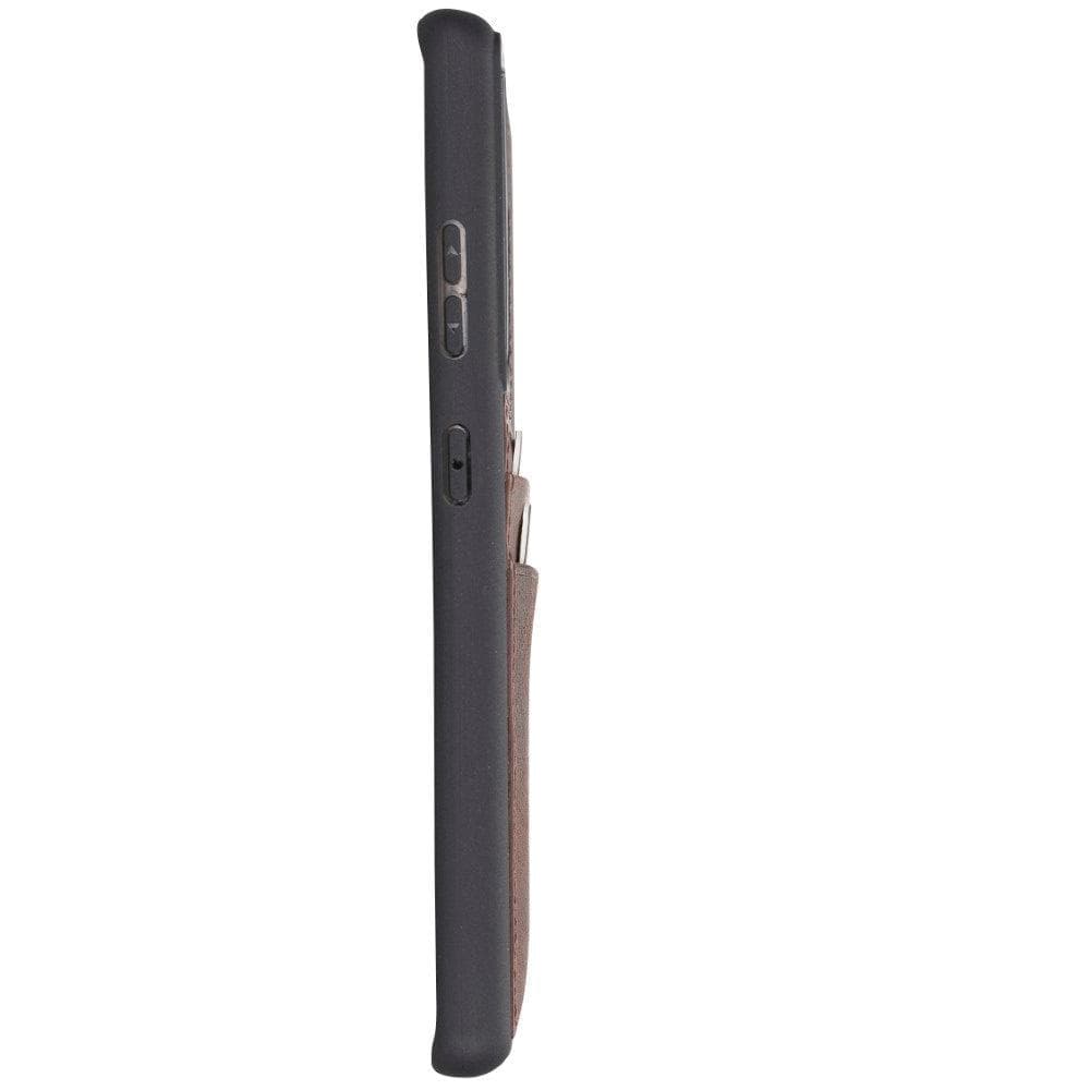 Flex Cover Hakiki Deri Samsung Galaxy S21 Plus Kılıf Kartlıklı