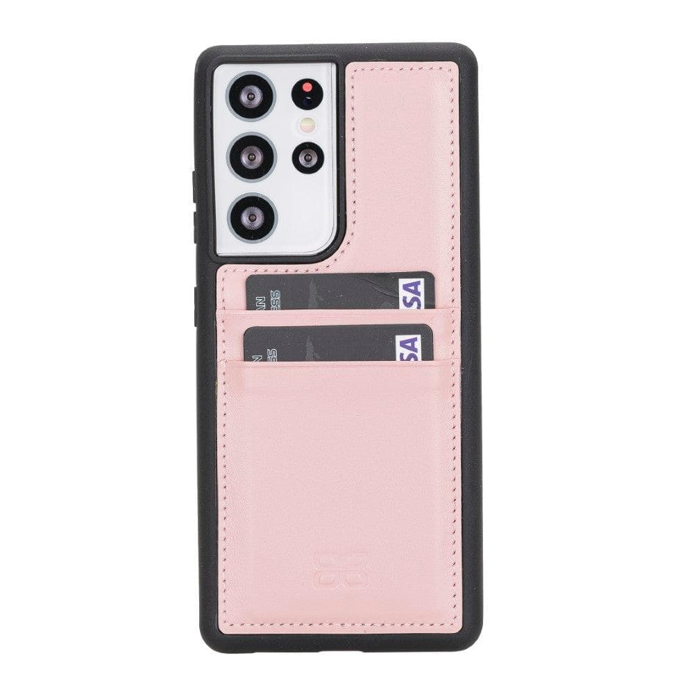 Flex Cover Hakiki Deri Samsung Galaxy S21 Plus Kılıf Kartlıklı