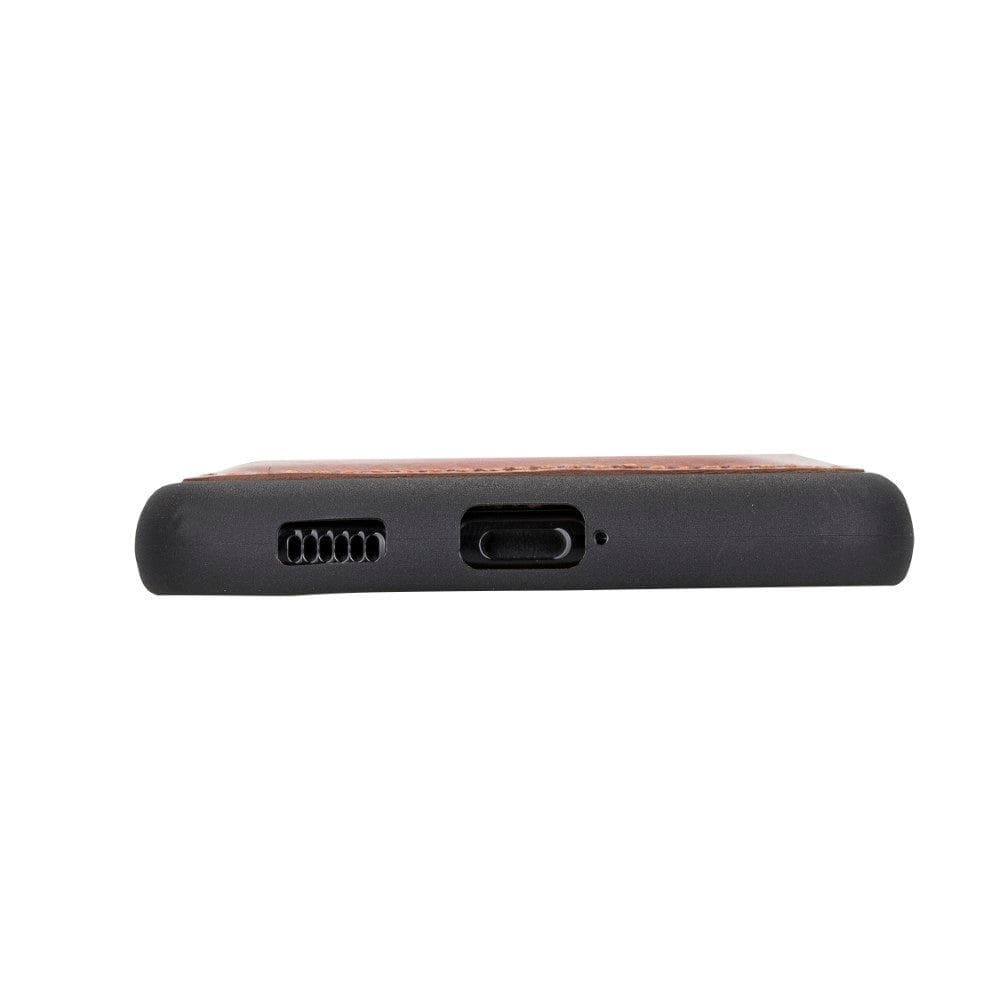 Flex Cover Hakiki Deri Samsung Galaxy S21 Plus Kılıf Kartlıklı