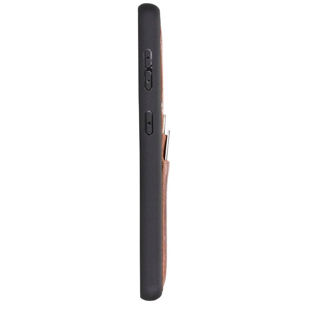 Flex Cover Hakiki Deri Samsung Galaxy S21 Plus Kılıf Kartlıklı