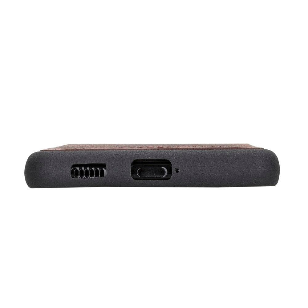 Flex Cover Hakiki Deri Samsung Galaxy S21 Plus Kılıf Kartlıklı