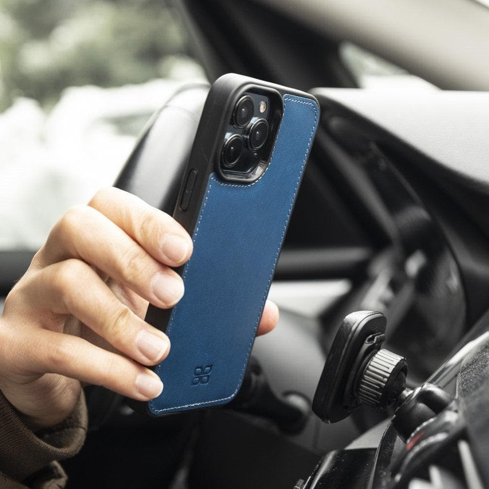 Magic iPhone 13 Pro Max Detachable Genuine Colorful Leather Wallet Case