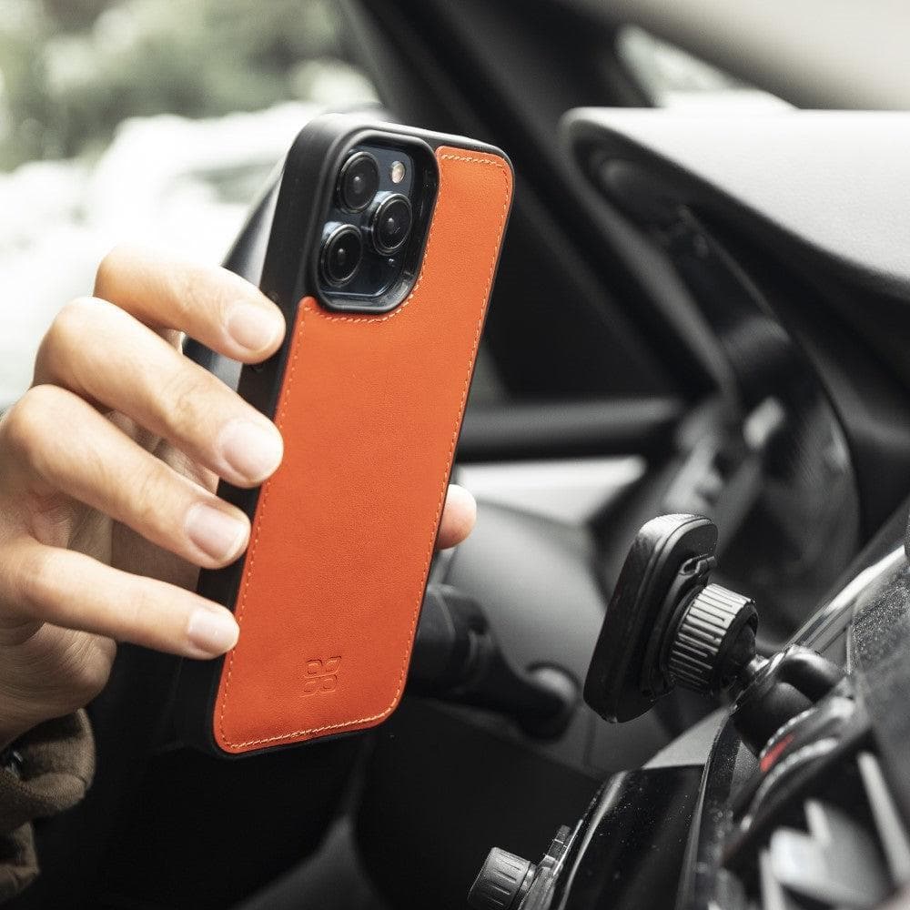 Magic iPhone 13 Pro Detachable Genuine Colorful Leather Wallet Case