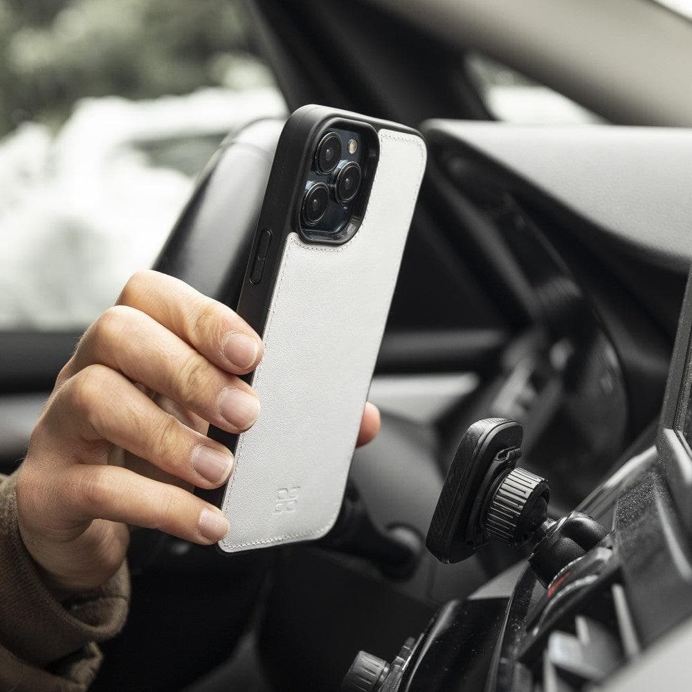 Magic iPhone 13 Pro Detachable Genuine Colorful Leather Wallet Case