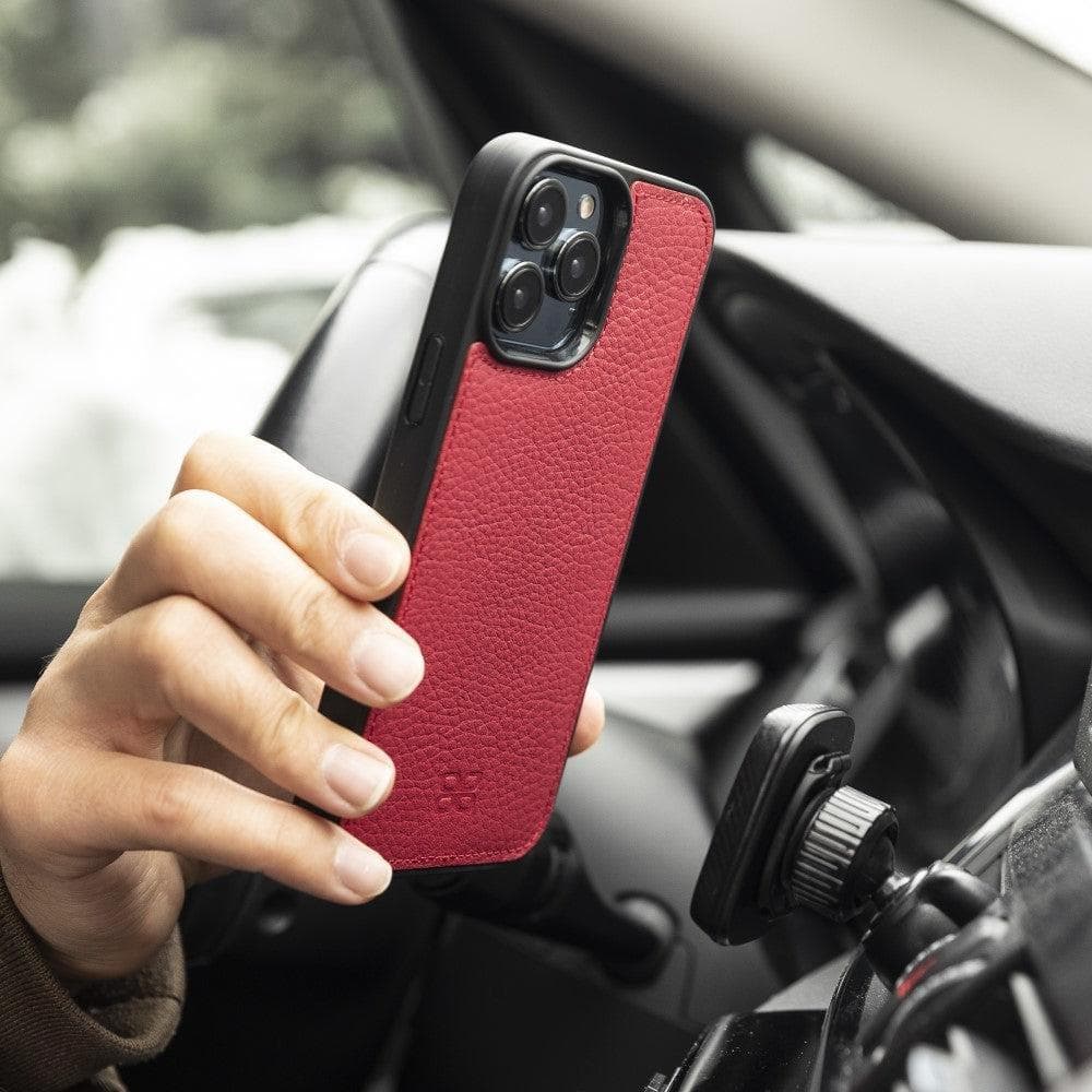 Magic iPhone 13 Detachable Genuine Colorful Leather Wallet Case