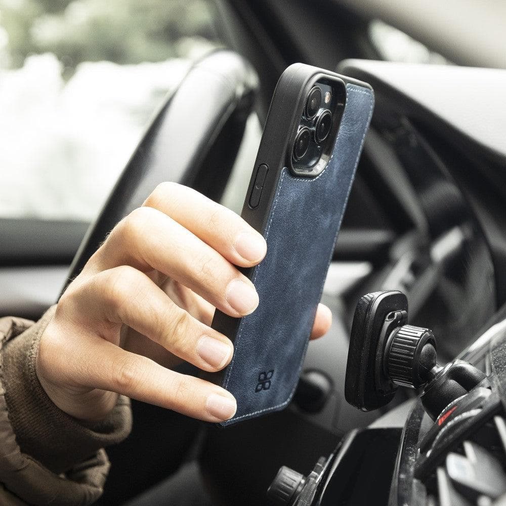 Magic iPhone 13 Pro Detachable Genuine Colorful Leather Wallet Case