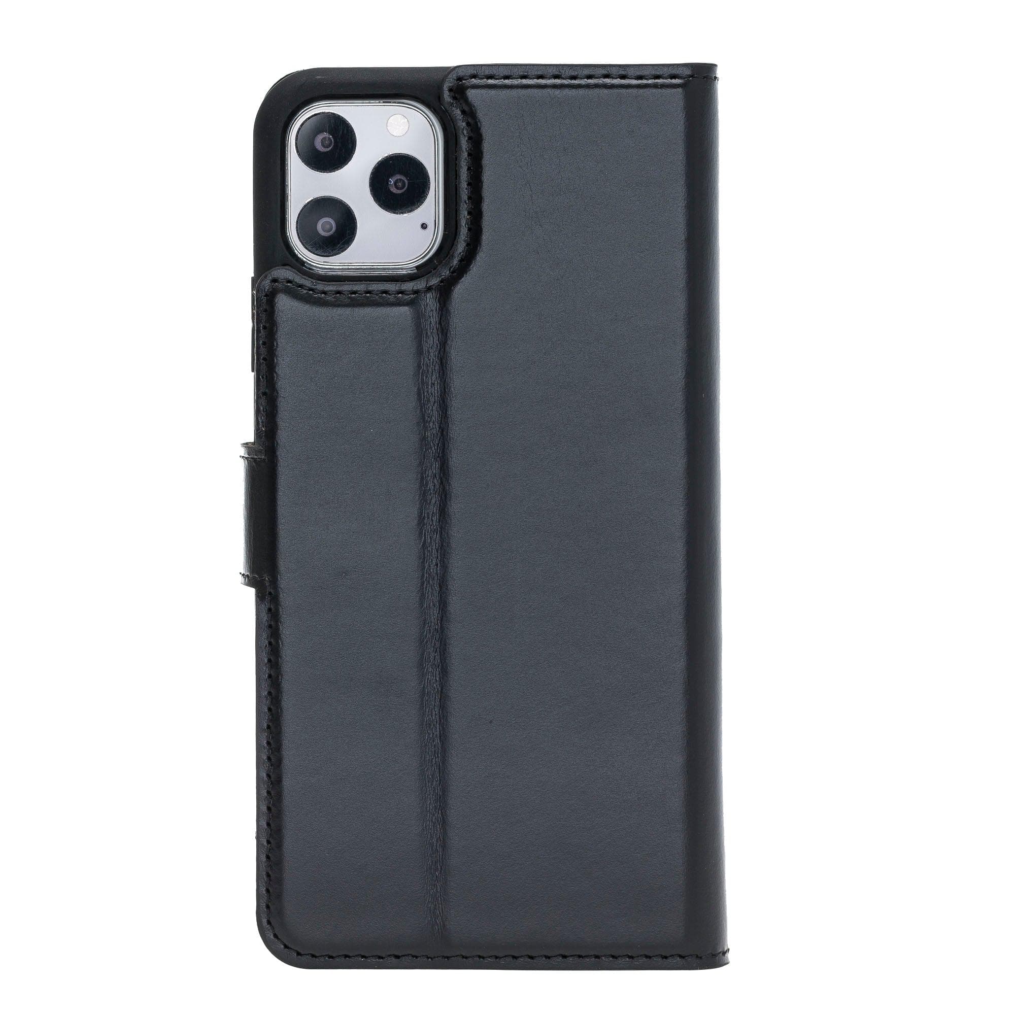 Magic iPhone 11 Pro Genuine Leather Detachable Wallet Case
