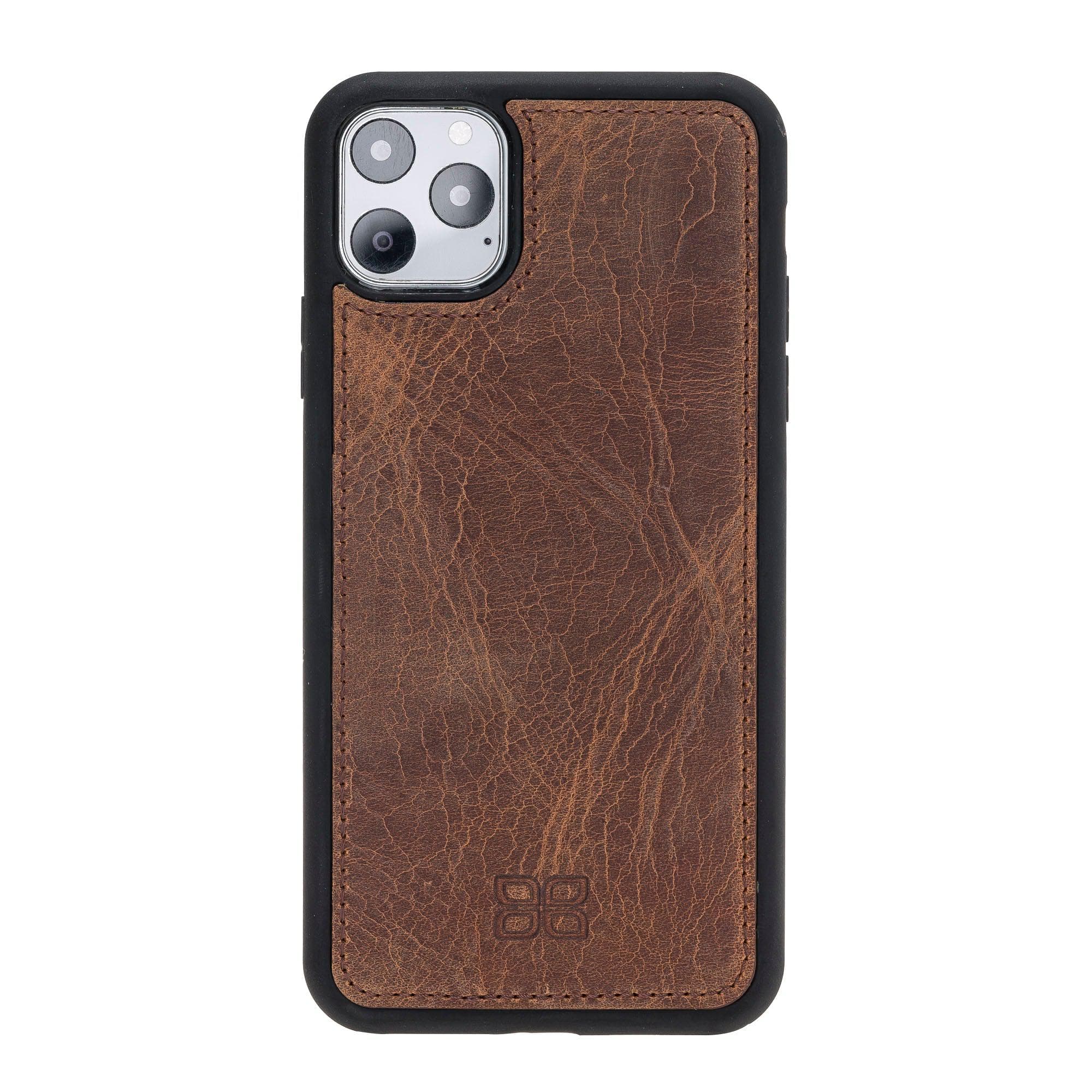 Magic iPhone 11 Pro Genuine Leather Detachable Wallet Case