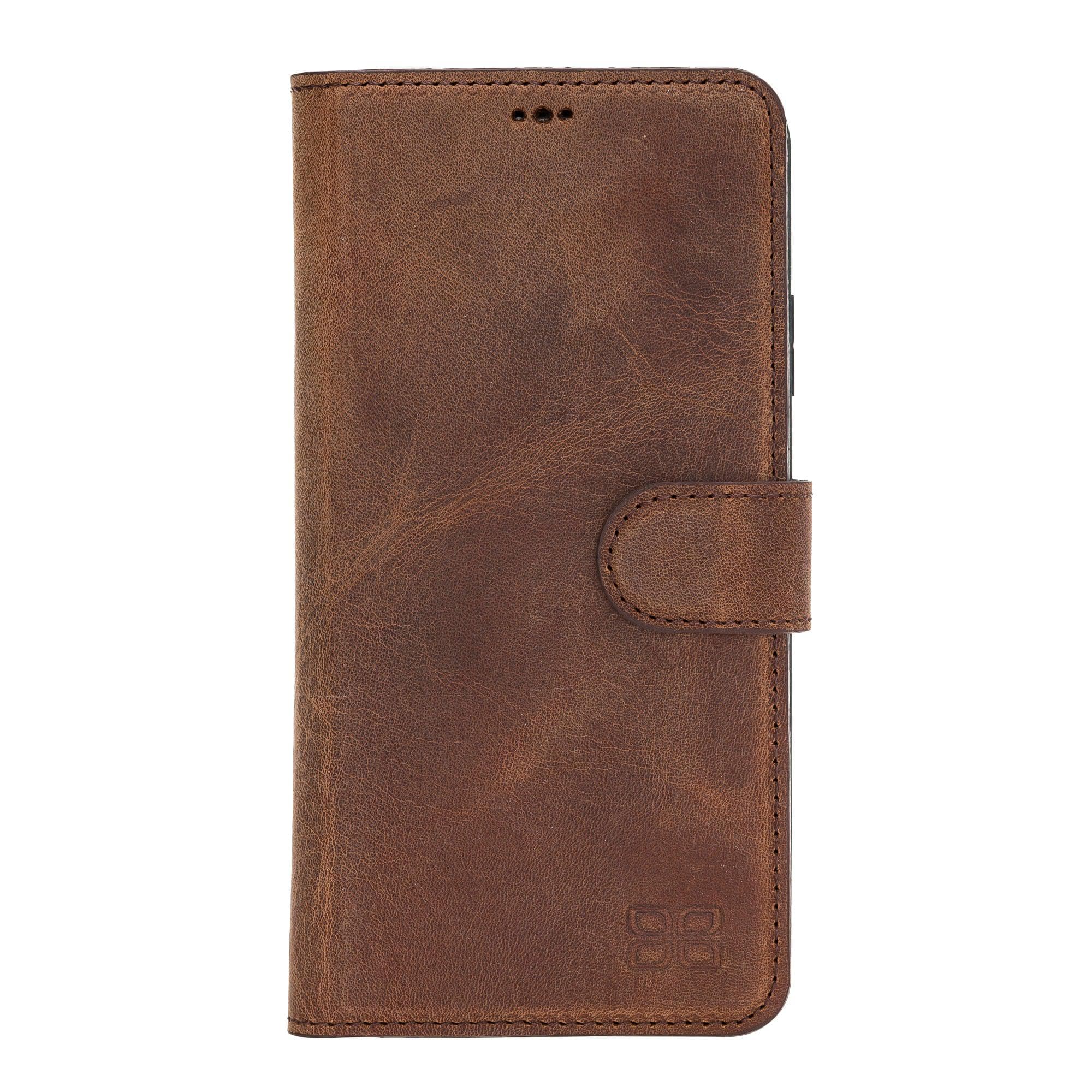 Magic iPhone 11 Pro Genuine Leather Detachable Wallet Case