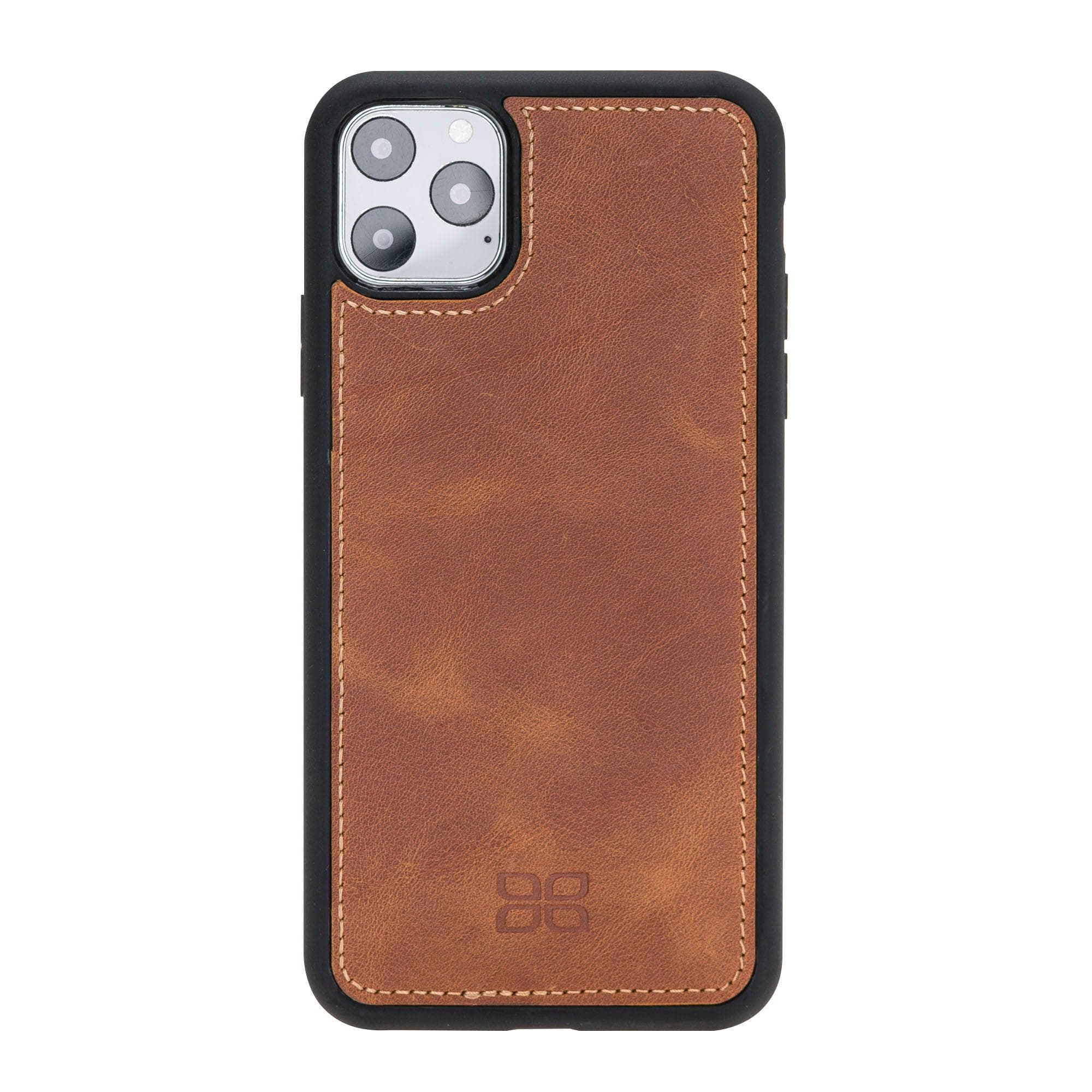 Magic iPhone 11 Genuine Leather Detachable Wallet Case