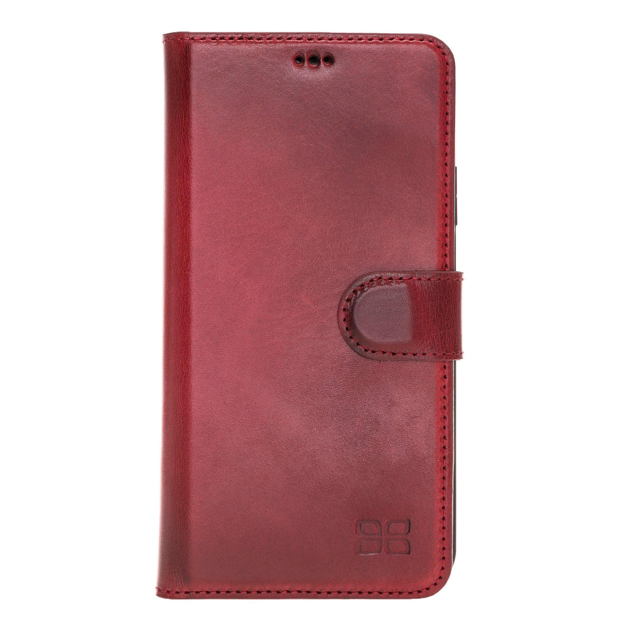 Magic iPhone 11 Pro Genuine Leather Detachable Wallet Case