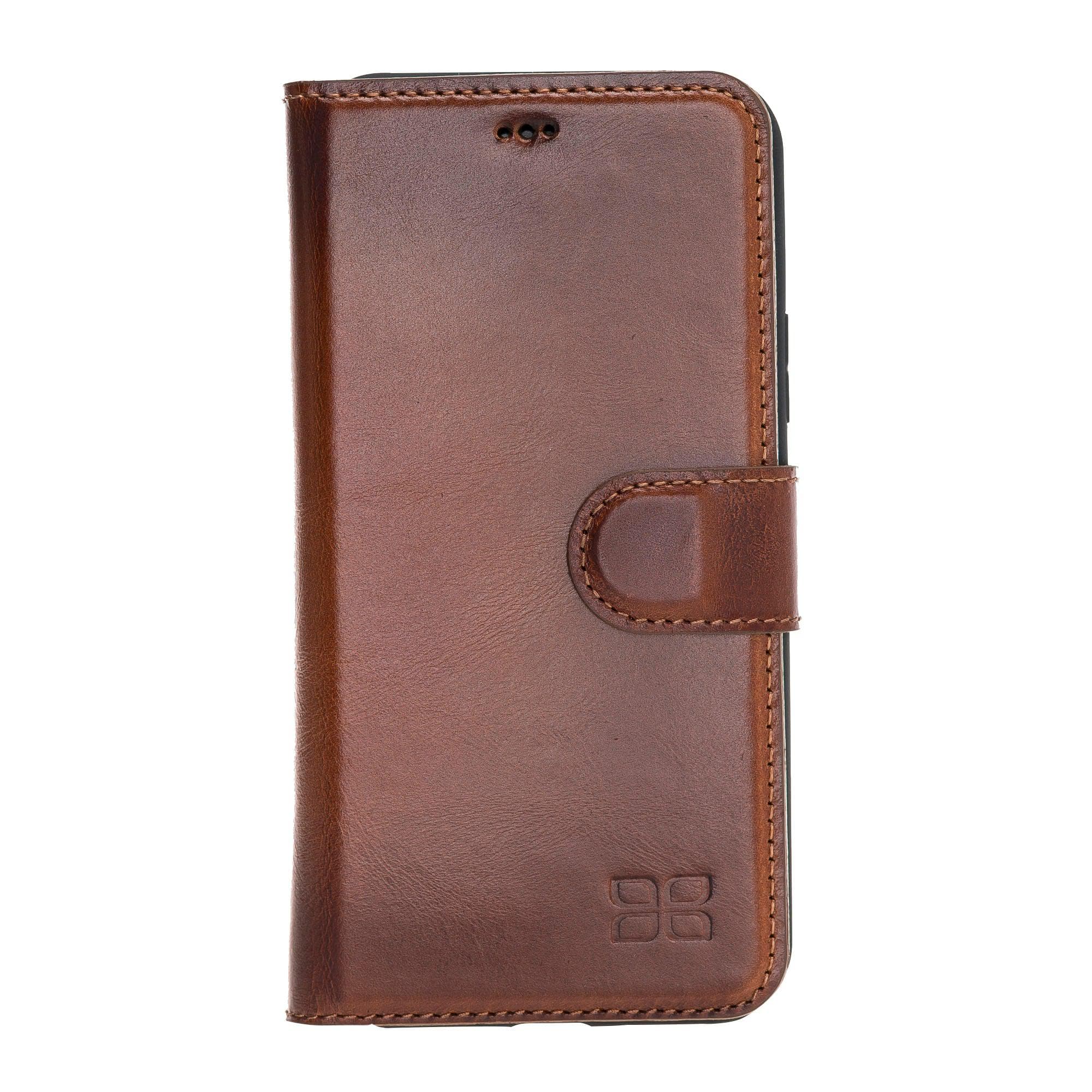 Magic iPhone 11 Pro Genuine Leather Detachable Wallet Case