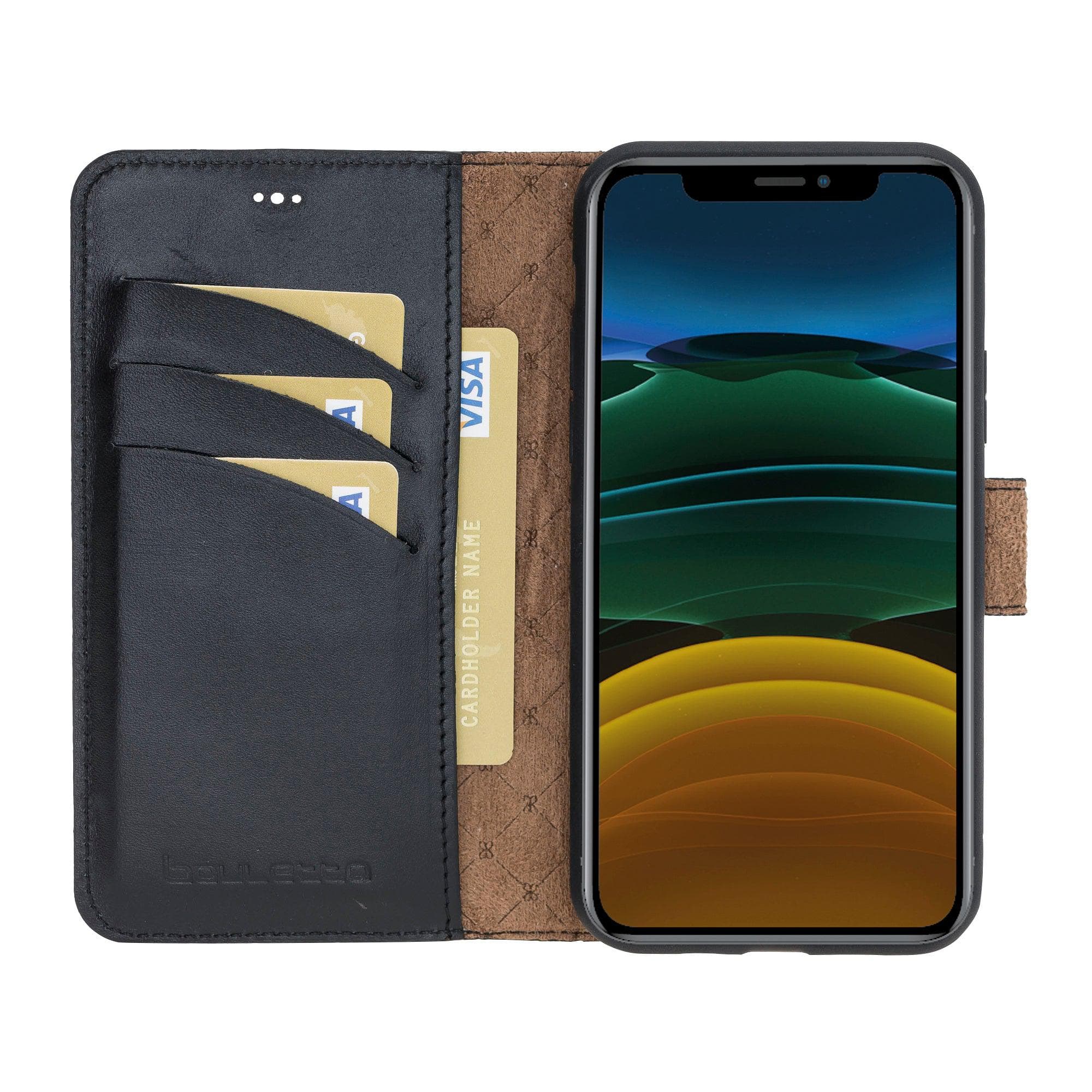 Magic iPhone 11 Pro Genuine Leather Detachable Wallet Case
