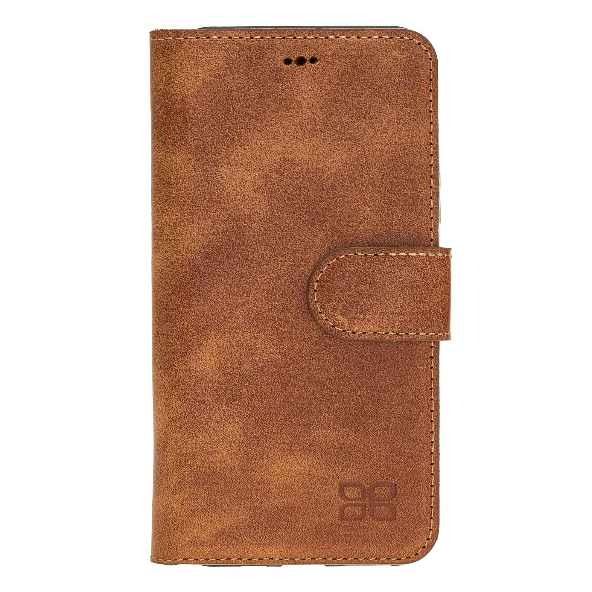 Magic iPhone 11 Pro Genuine Leather Detachable Wallet Case
