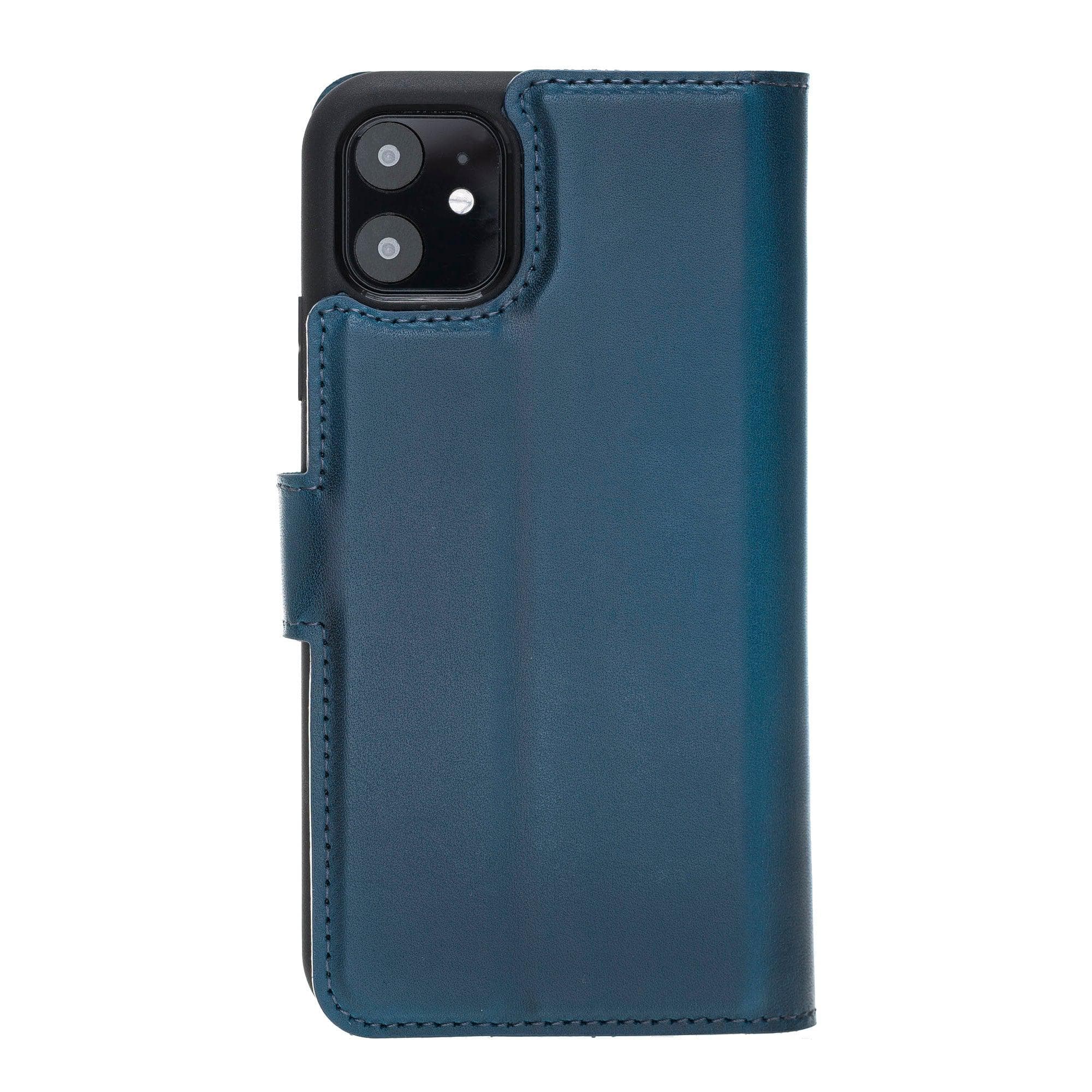 Magic iPhone 11 Genuine Leather Detachable Wallet Case
