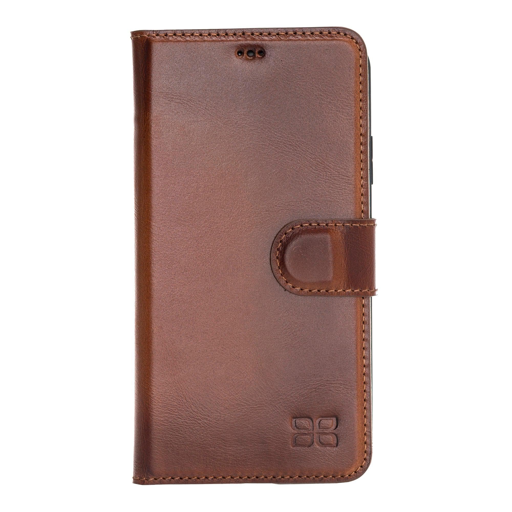 Magic iPhone 11 Pro Genuine Leather Detachable Wallet Case