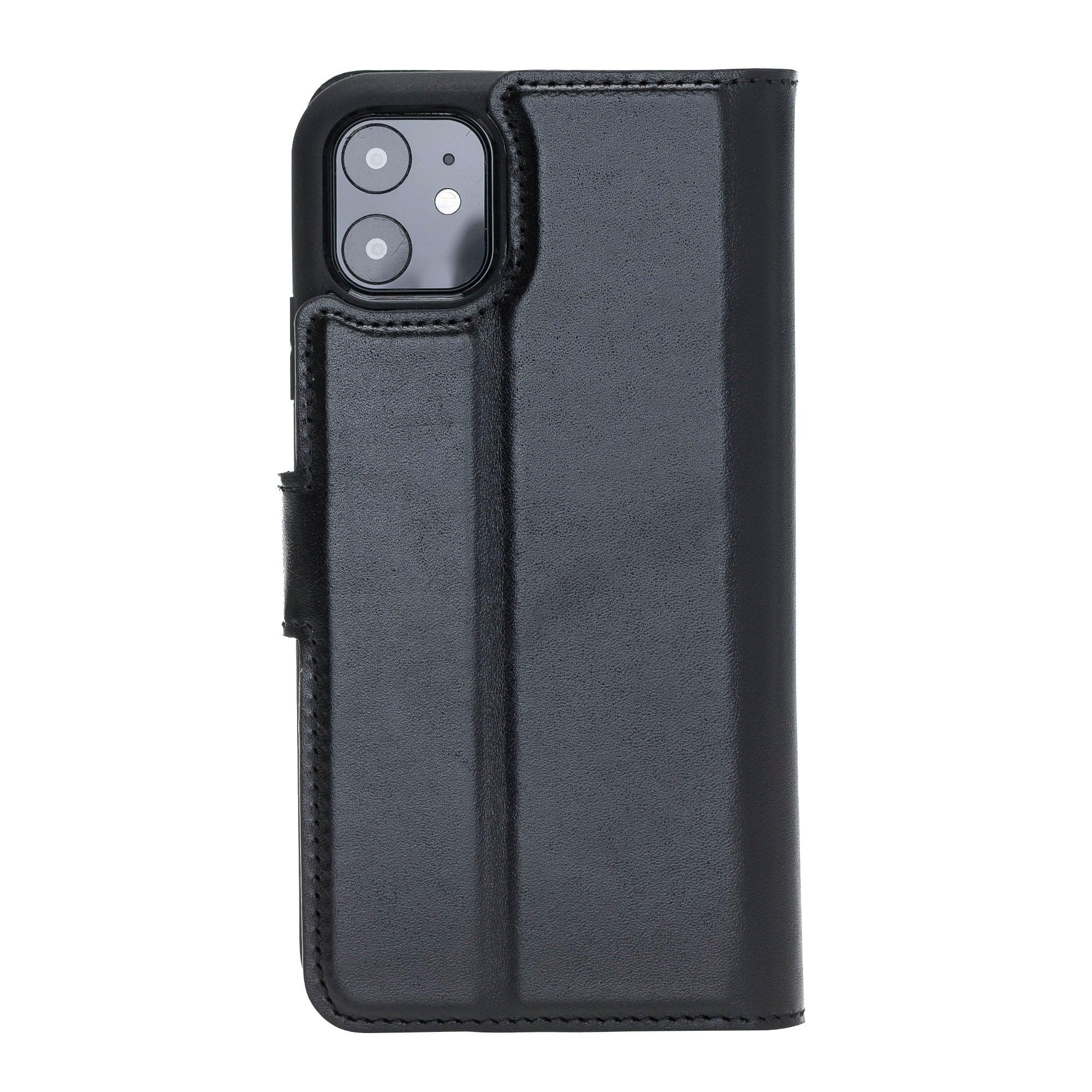 Magic iPhone 11 Pro Genuine Leather Detachable Wallet Case