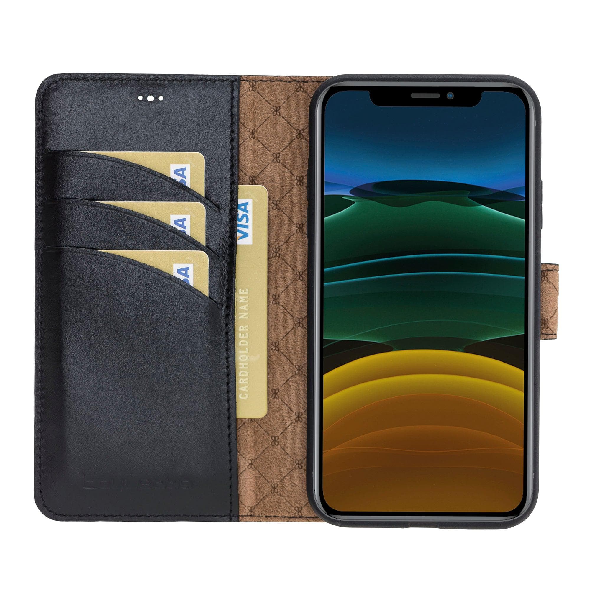 Magic iPhone 11 Pro Genuine Leather Detachable Wallet Case