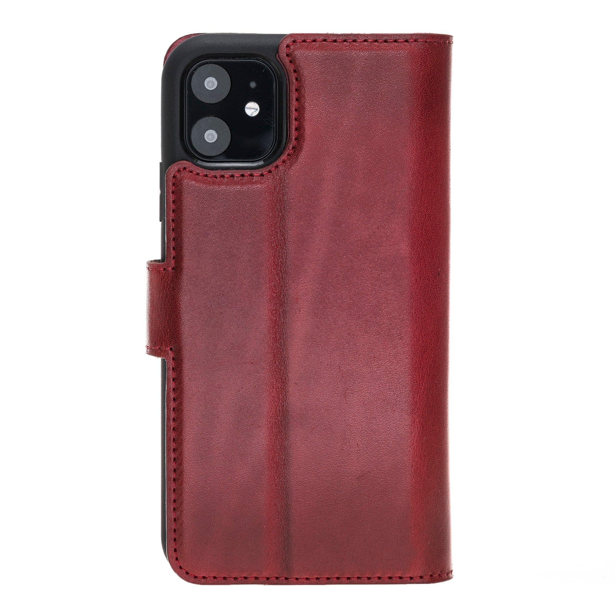 Magic iPhone 11 Pro Genuine Leather Detachable Wallet Case