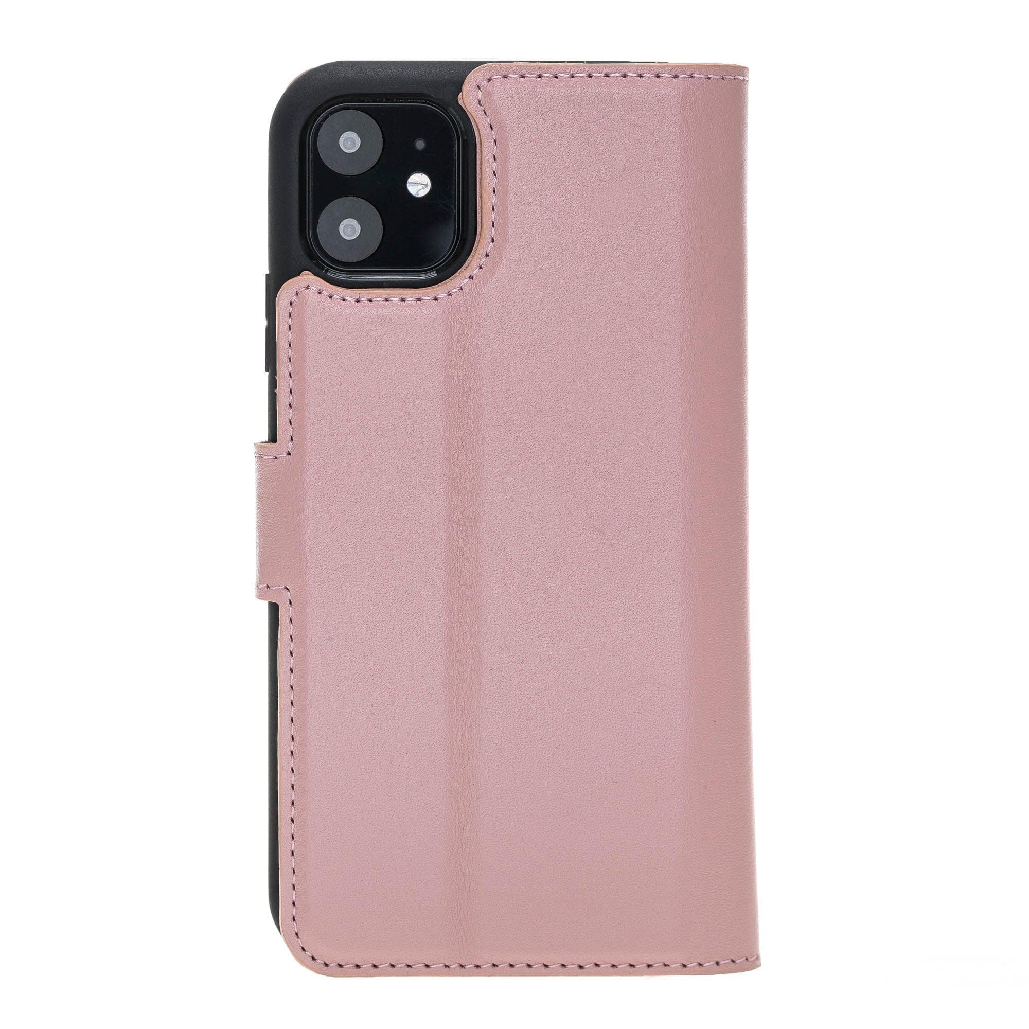 Magic iPhone 11 Pro Genuine Leather Detachable Wallet Case