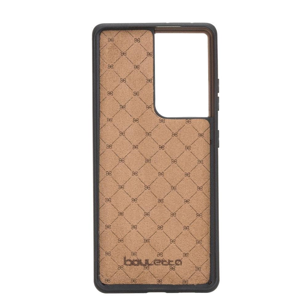 Magic Samsung Galaxy S21 Plus Detachable Genuine Leather Wallet Case