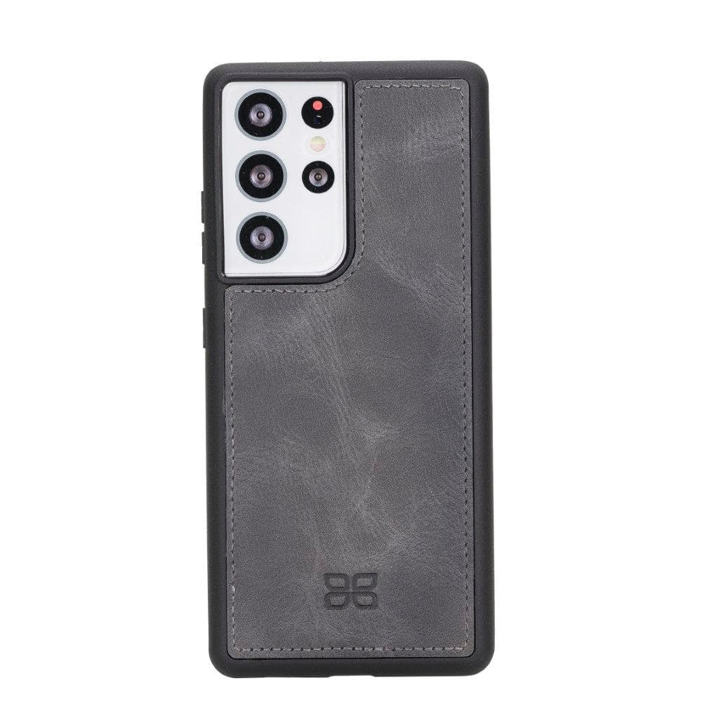 Magic Samsung Galaxy S21 Plus Detachable Genuine Leather Wallet Case