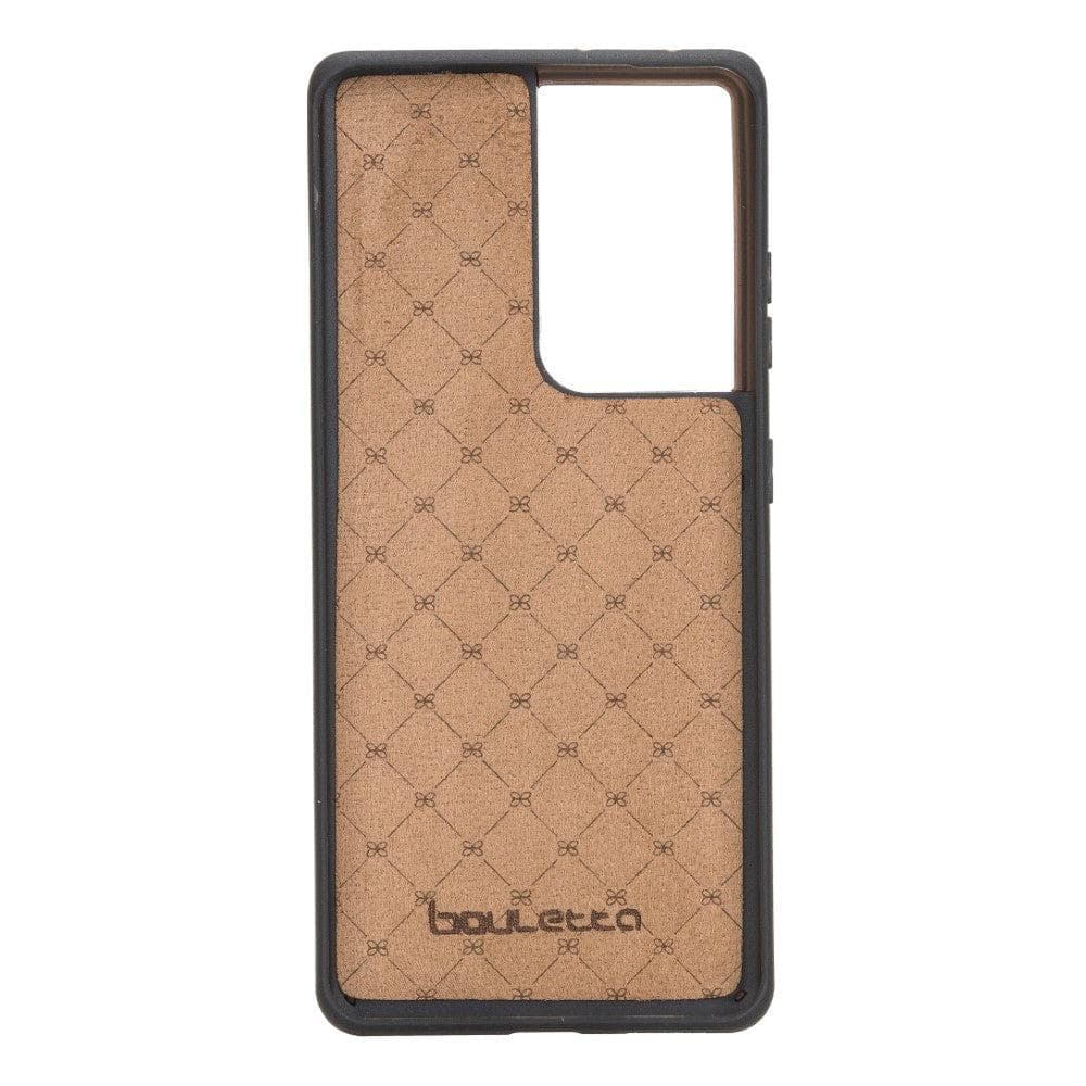 Magic Samsung Galaxy S21 Plus Detachable Genuine Leather Wallet Case