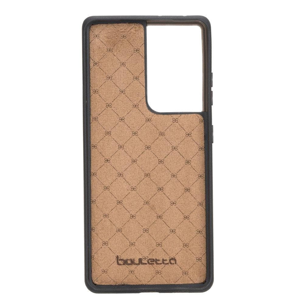 Magic Samsung Galaxy S21 Plus Detachable Genuine Leather Wallet Case