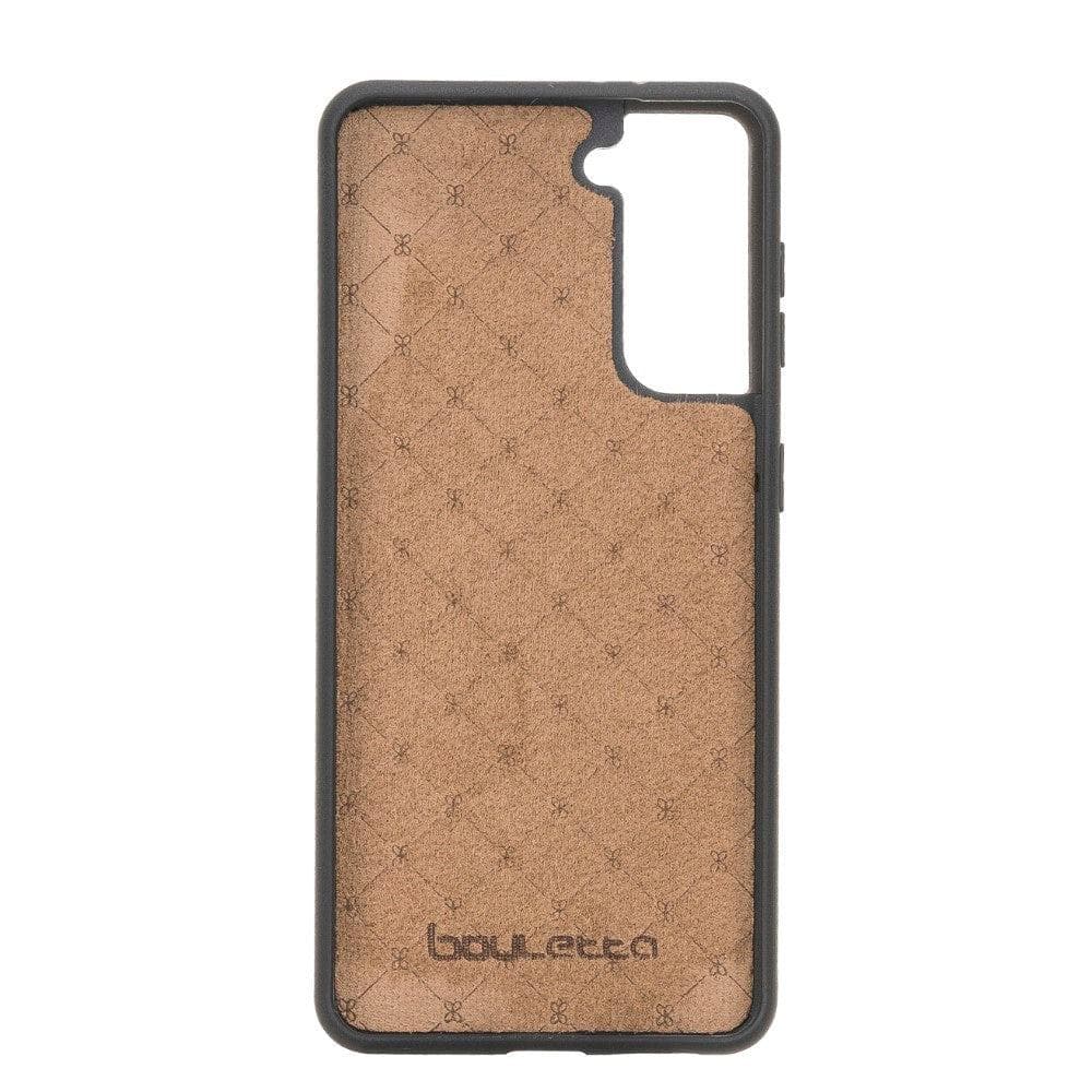 Magic Samsung Galaxy S21 Plus Detachable Genuine Leather Wallet Case