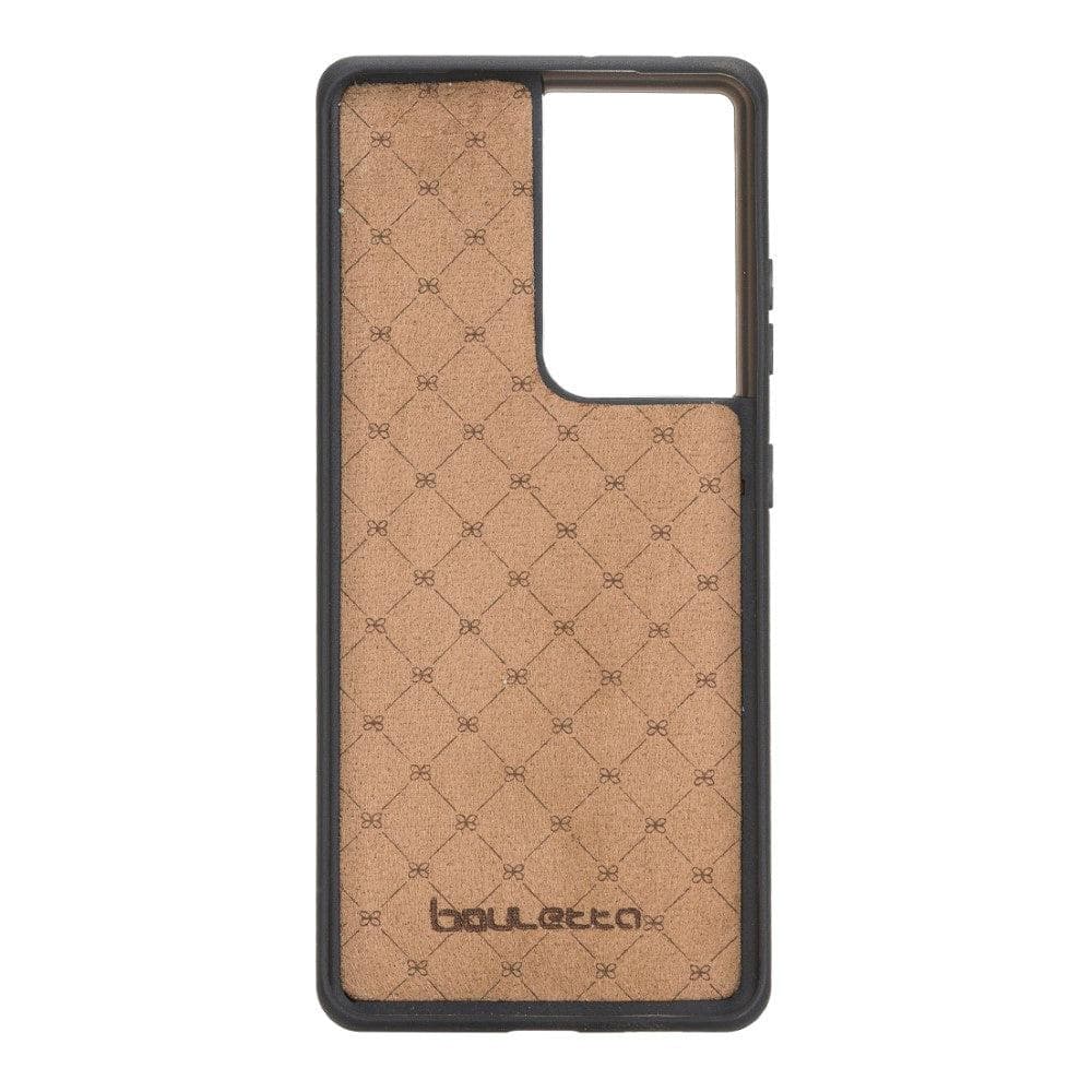 Magic Samsung Galaxy S21 Plus Detachable Genuine Leather Wallet Case