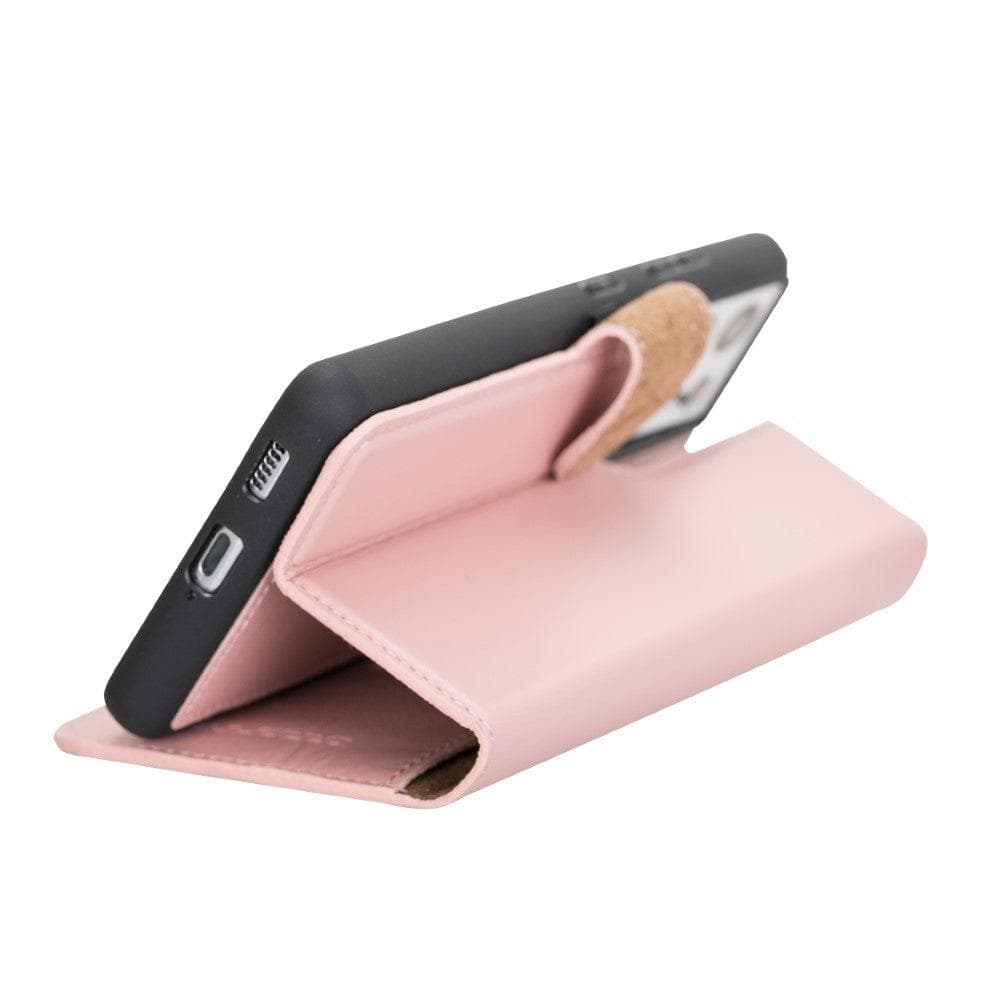 Magic Samsung Galaxy S21 Plus Detachable Genuine Leather Wallet Case