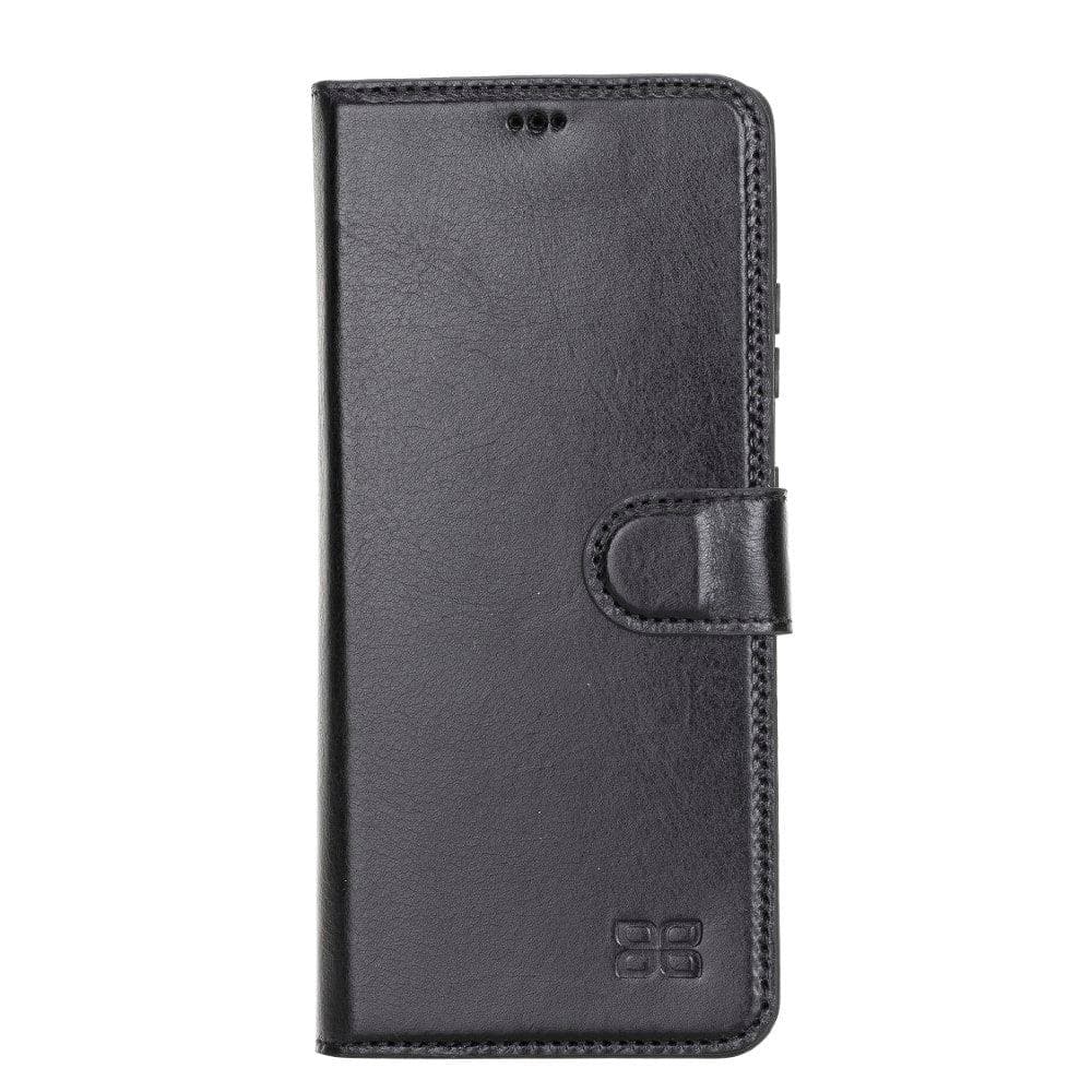 Magic Samsung Galaxy S21 Detachable Genuine Leather Wallet Case