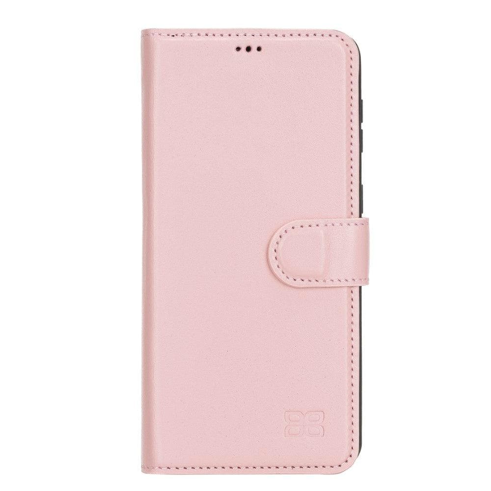 Magic Samsung Galaxy S21 Detachable Genuine Leather Wallet Case