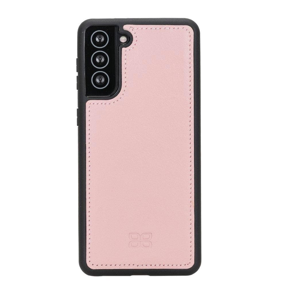 Magic Samsung Galaxy S21 Plus Detachable Genuine Leather Wallet Case