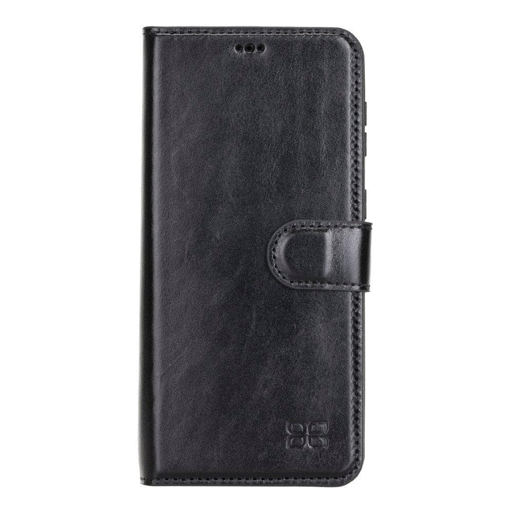 Magic Samsung Galaxy S21 Plus Detachable Genuine Leather Wallet Case